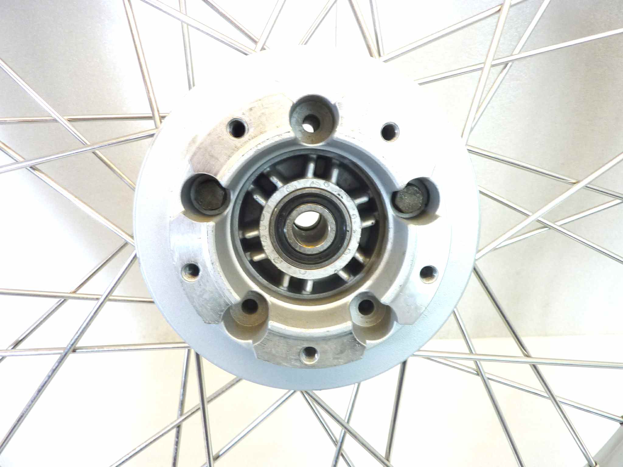 Cerchio ruota anteriore Guzzi Quota 1100 gomma nuova, cerchio Takasago Excel J 21 x 1,85 NUOVO fondo di magazzino, vedi foto, LEGGI DESCRIZIONE - immagine 3