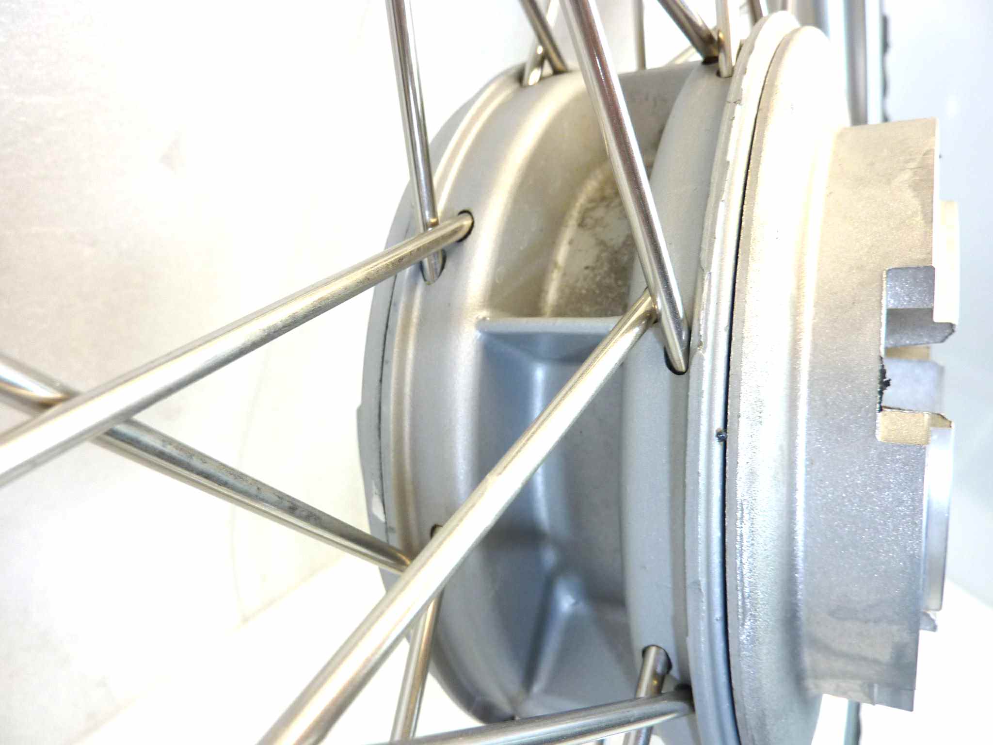 Cerchio ruota anteriore Guzzi Quota 1100 gomma nuova, cerchio Takasago Excel J 21 x 1,85 NUOVO fondo di magazzino, vedi foto, LEGGI DESCRIZIONE - immagine 12