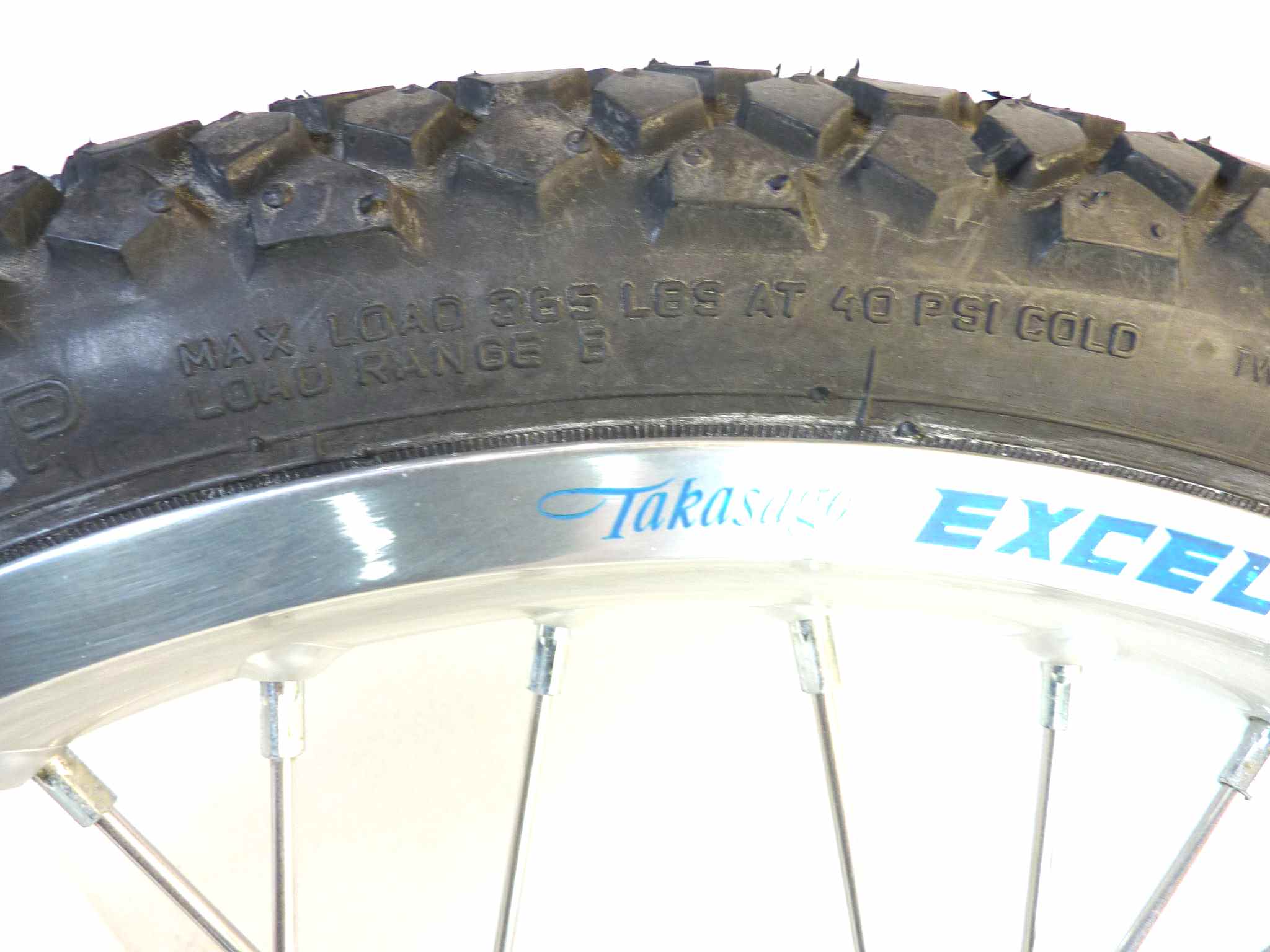 Cerchio ruota anteriore Guzzi Quota 1100 gomma nuova, cerchio Takasago Excel J 21 x 1,85 NUOVO fondo di magazzino, vedi foto, LEGGI DESCRIZIONE - immagine 14