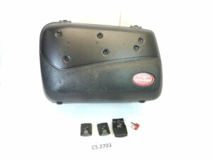 Borsa laterale Guzzi Breva 750 sinistra Hepco 30 L con ulteriori 3 serrature compatibili con stessa chiave