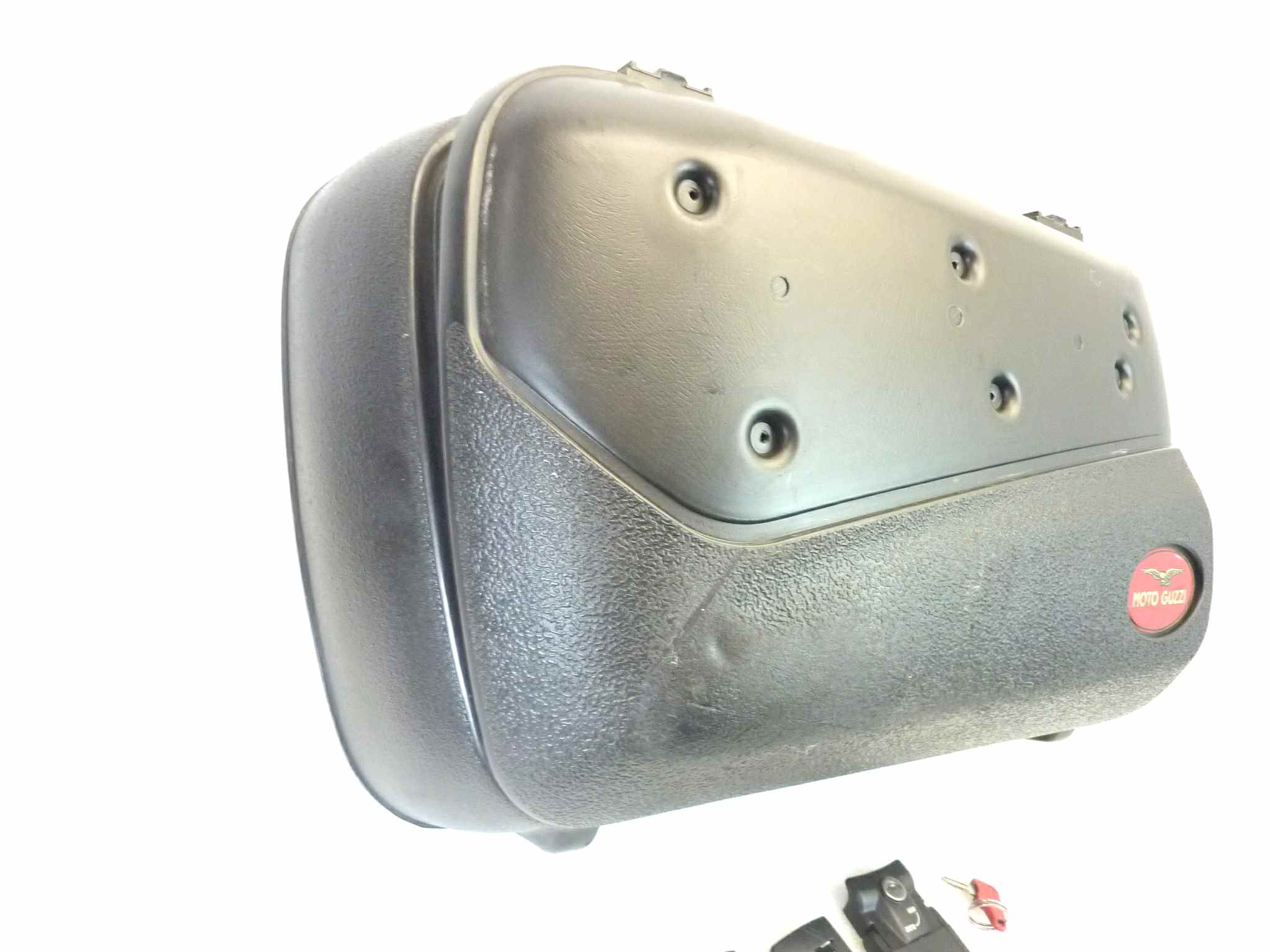 Borsa laterale Guzzi Breva 750 sinistra Hepco 30 L con ulteriori 3 serrature compatibili con stessa chiave - immagine 12