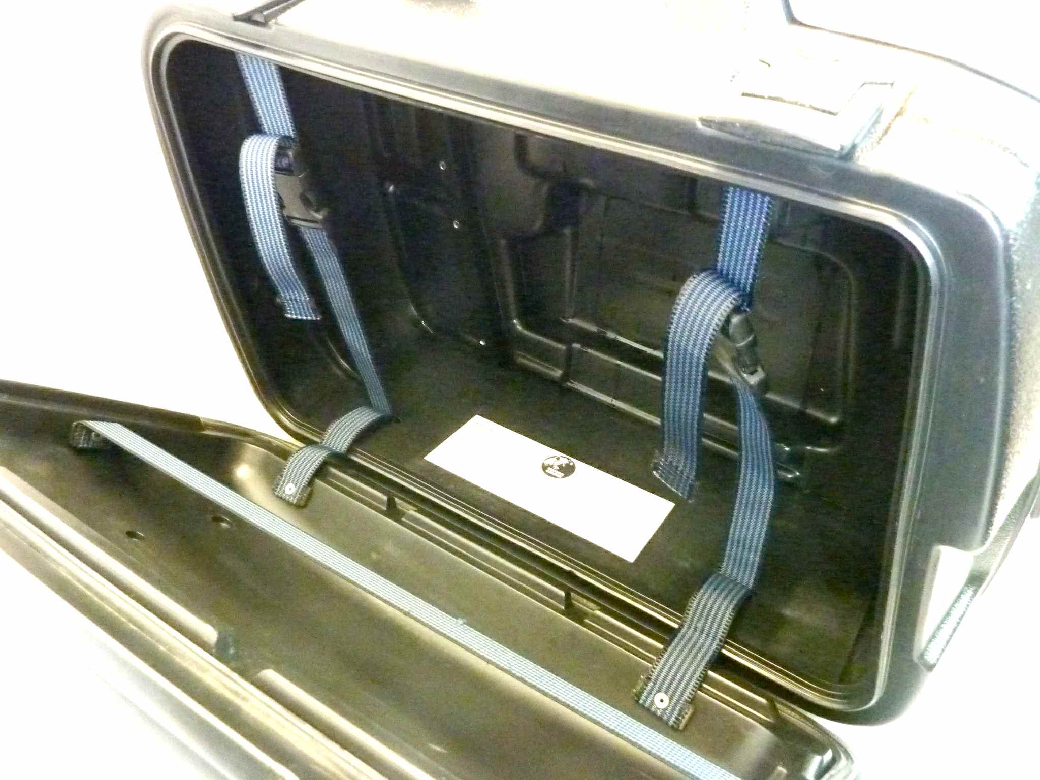 Borsa laterale Guzzi Breva 750 sinistra Hepco 30 L con ulteriori 3 serrature compatibili con stessa chiave - immagine 7