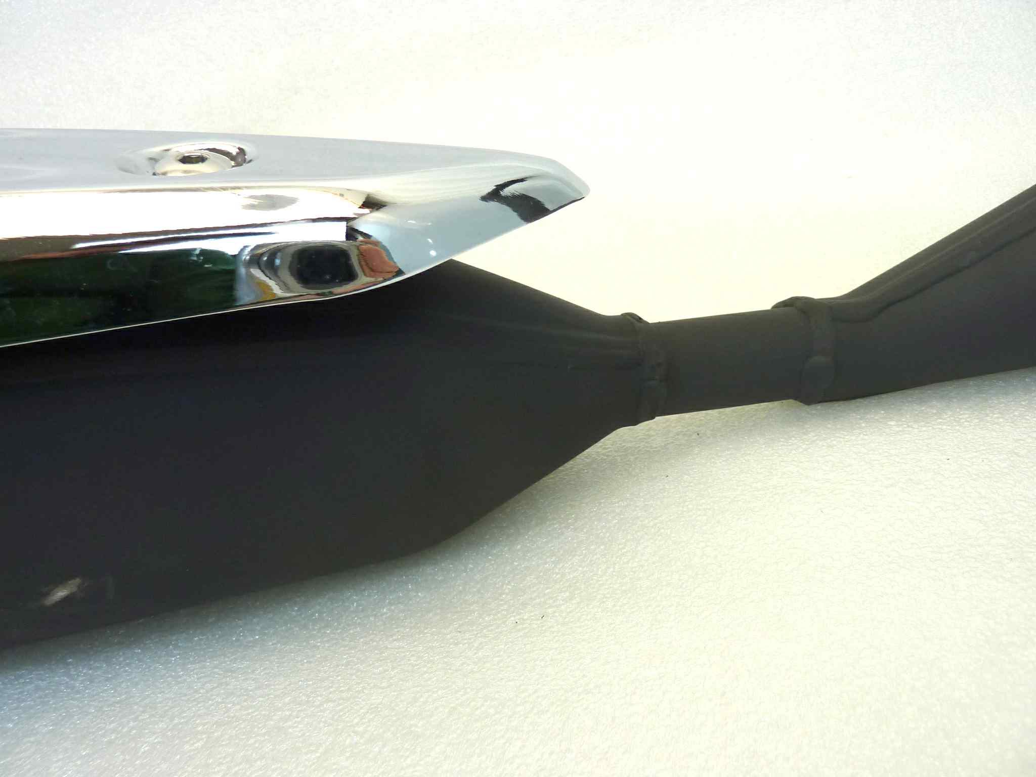 Marmitta Honda CB 125 F 2017 - 2019 HM KPN C2 M Kat KPN A71 MKCZ mod JC74 silenziatore scarico terminale muffler - immagine 6
