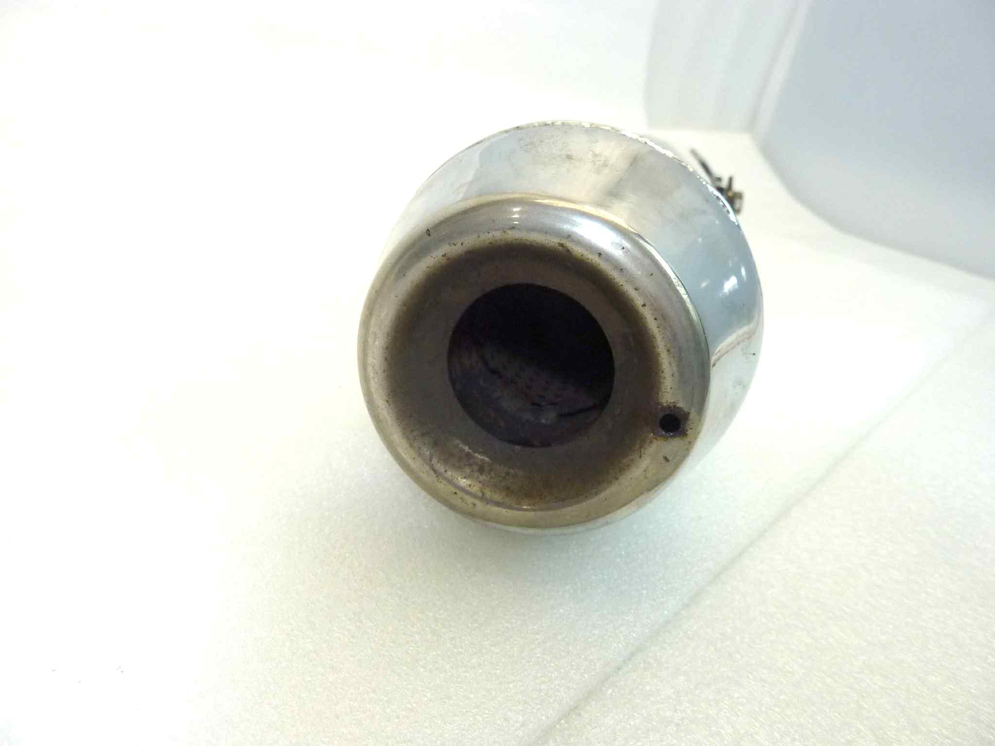 Marmitta Sito Guzzi Benelli Gilera Morini moto epoca Lav.4TM 1216/17/18 CN silenziatore scarico terminale muffler diamentro imbocco 38 mm - lunghezza tot 660 mm - distanzza imbocco/staffa 70 mm - immagine 9