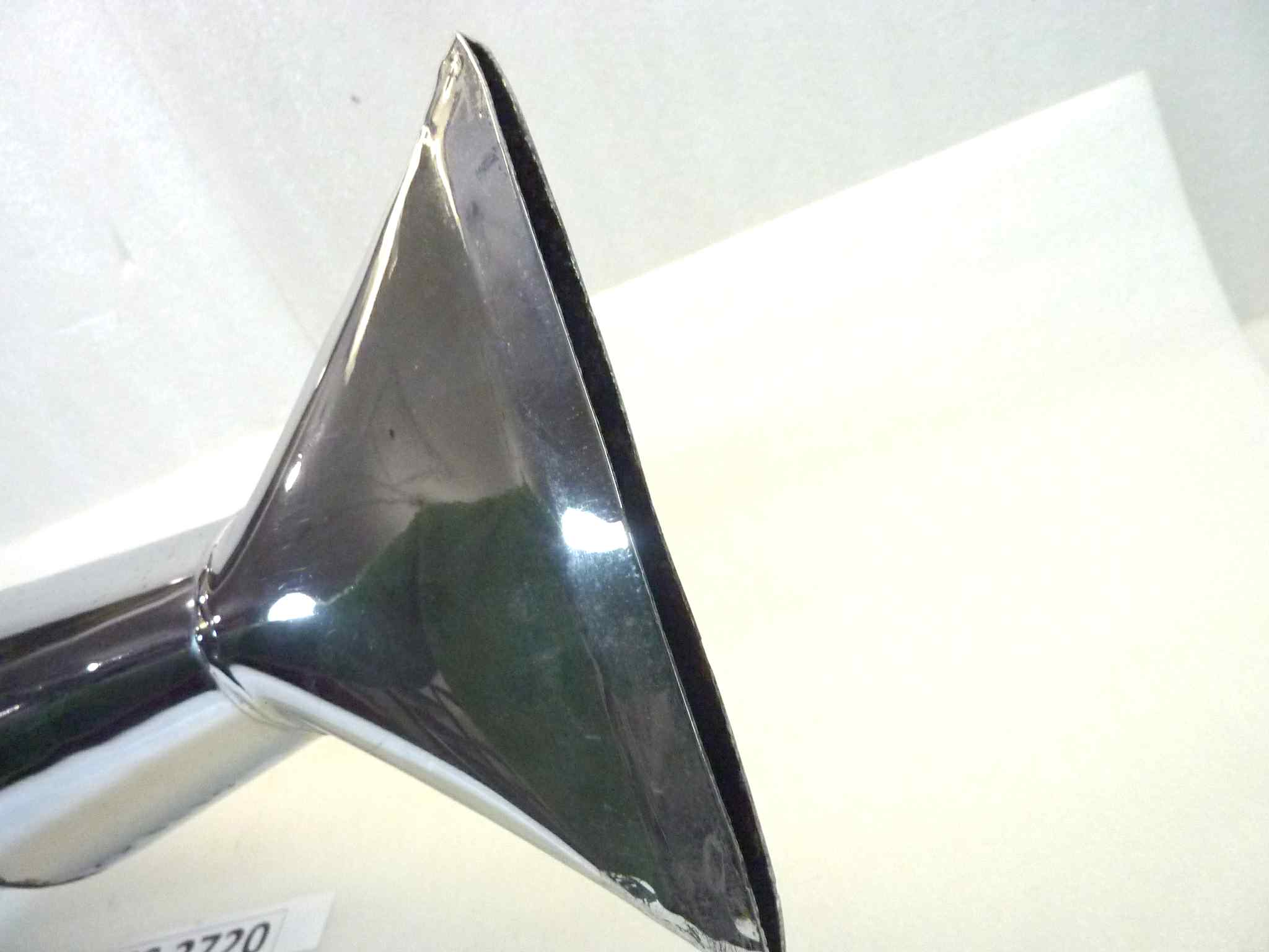 Marmitta Guzzi 500 Nuova TZ silenziatore scarico terminale muffler diamentro imbocco 45 mm - lunghezza tot 680 mm - distanzza imbocco/staffa 365 mm - immagine 14