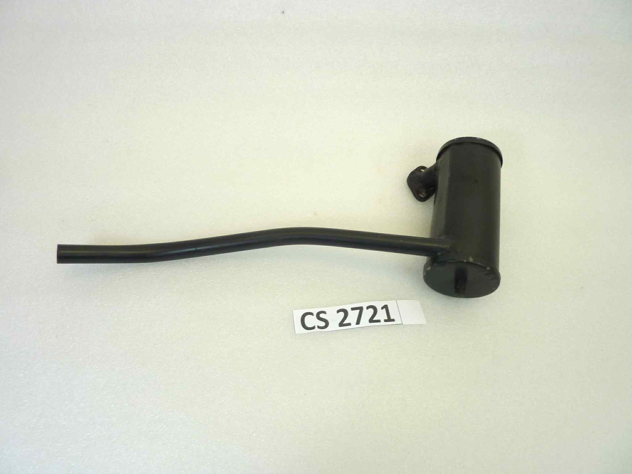 Marmitta Bianchi Aquilotto silenziatore scarico terminale muffler