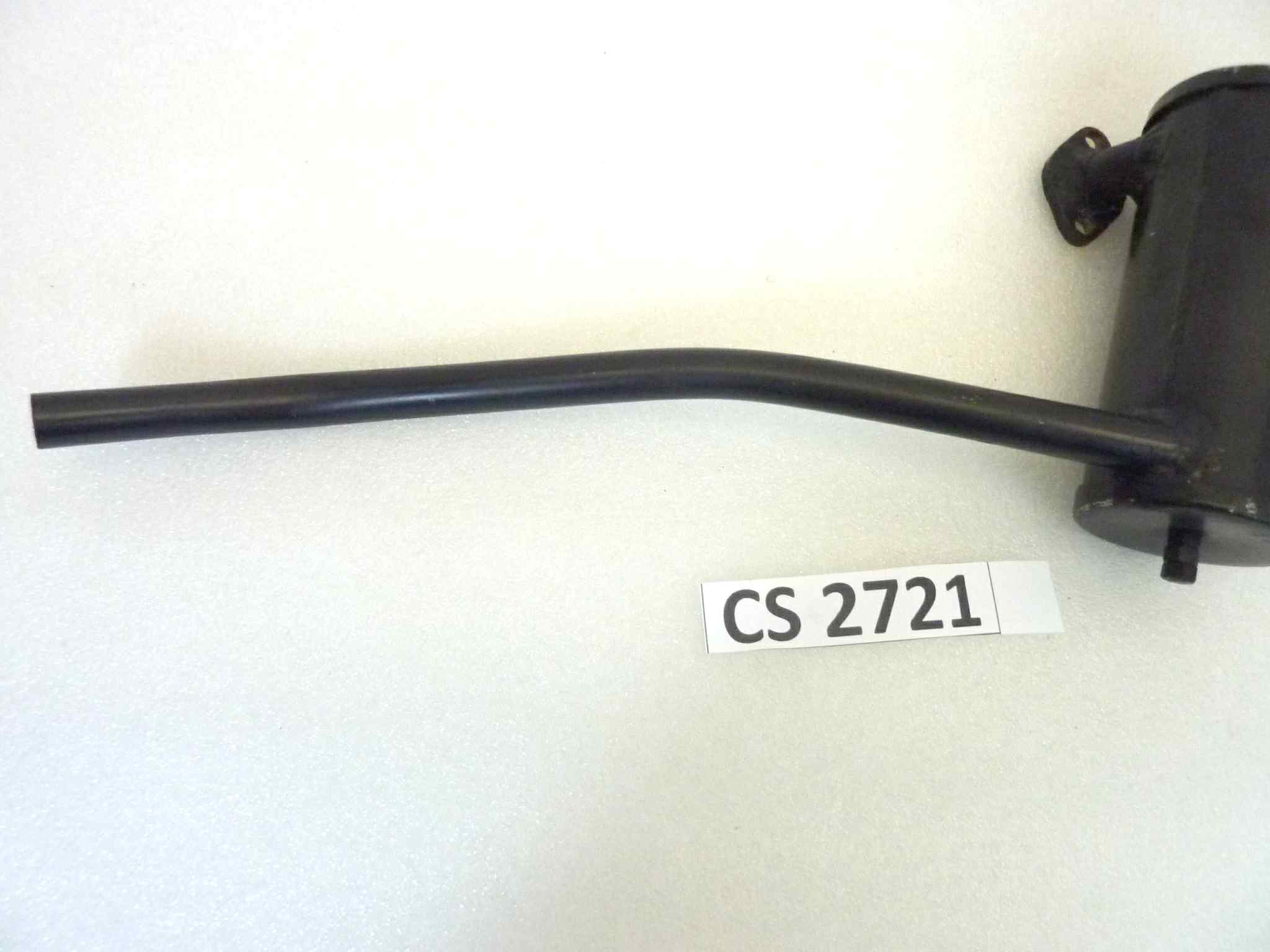 Marmitta Bianchi Aquilotto silenziatore scarico terminale muffler - immagine 3