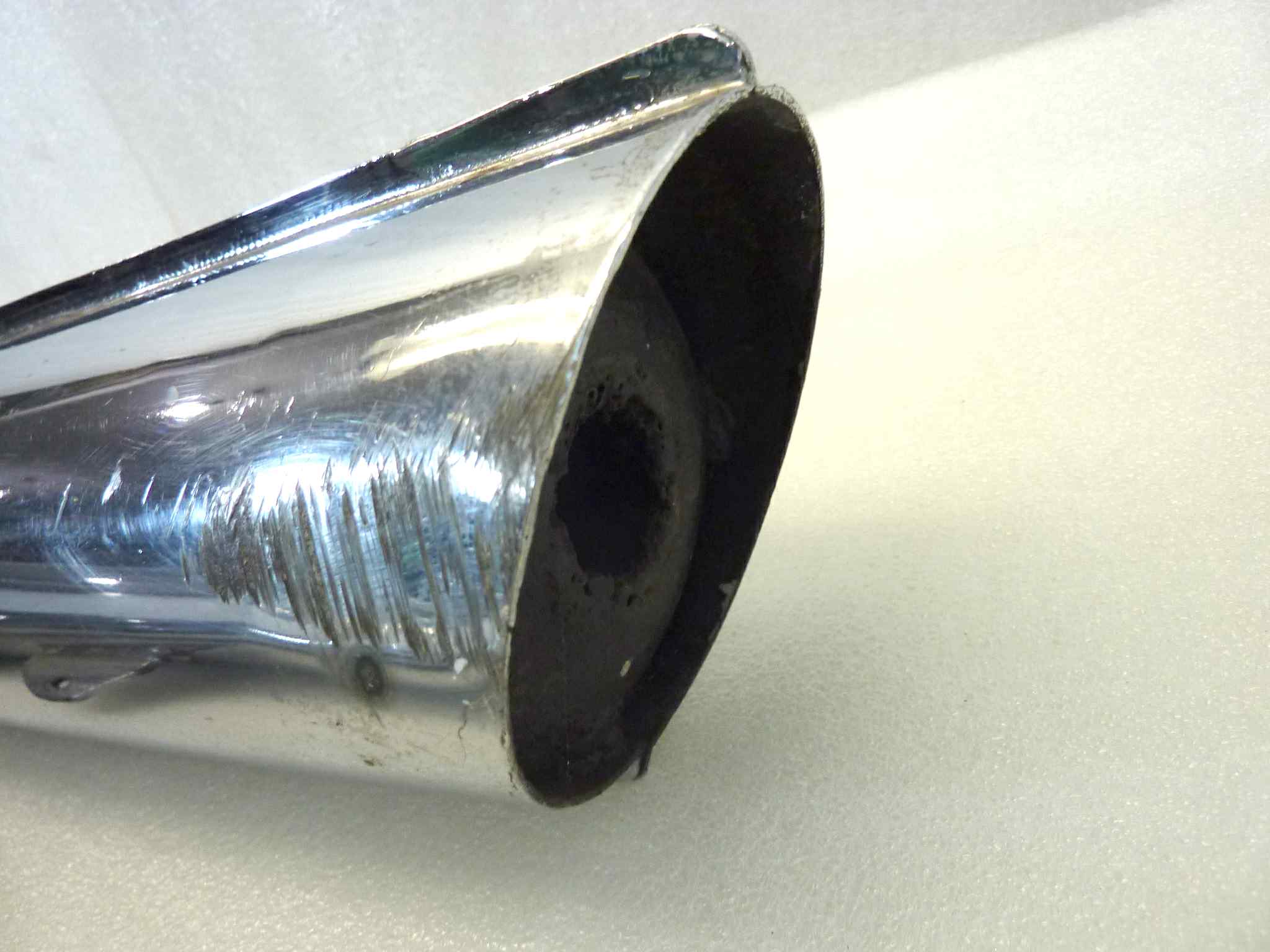 Coppia marmitte Lafranconi competizione Guzzi dgm 8414 silenziatore scarico terminale muffler diamentro imbocco 40 mm vedi foto per compatibilità - immagine 9