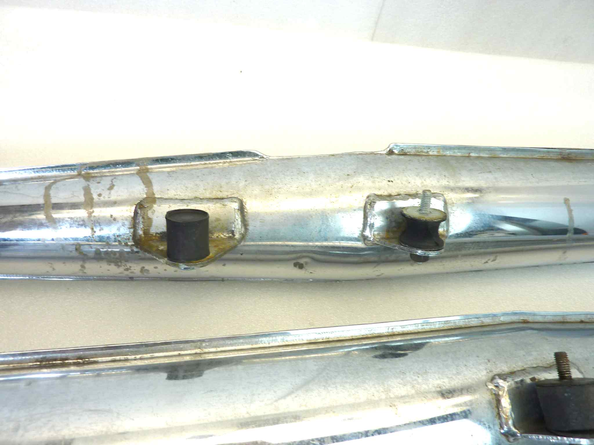 Coppia marmitte Lafranconi competizione Guzzi dgm 8414 silenziatore scarico terminale muffler diamentro imbocco 40 mm vedi foto per compatibilità - immagine 11