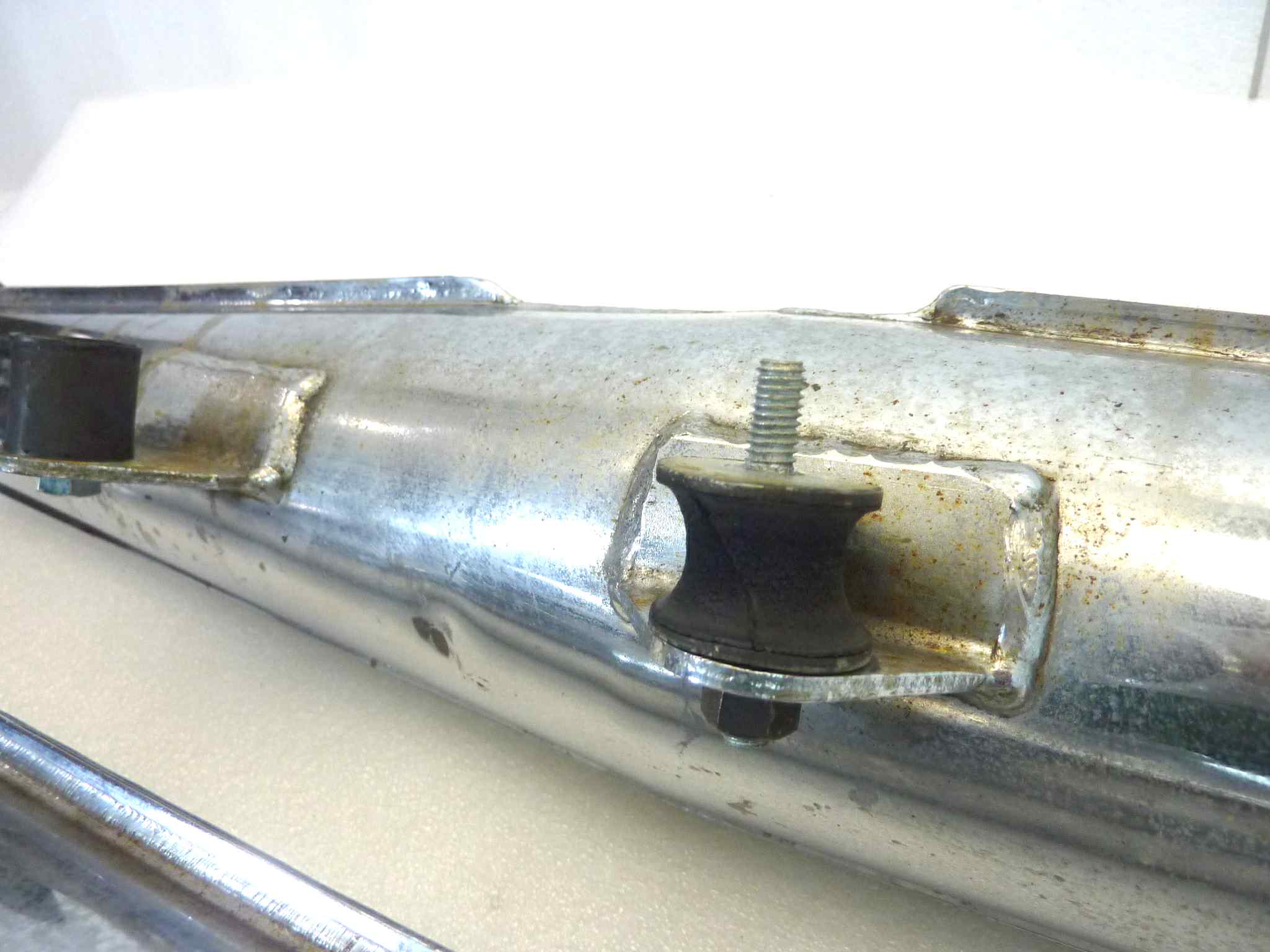 Coppia marmitte Lafranconi competizione Guzzi dgm 8414 silenziatore scarico terminale muffler diamentro imbocco 40 mm vedi foto per compatibilità - immagine 13