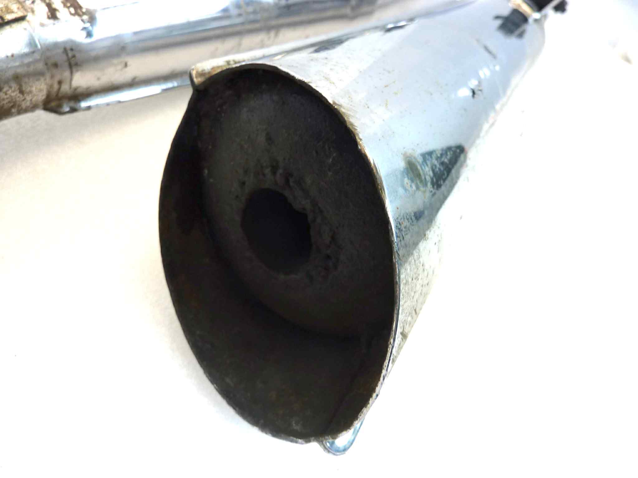 Coppia marmitte Lafranconi competizione Guzzi dgm 8414 silenziatore scarico terminale muffler diamentro imbocco 40 mm vedi foto per compatibilità - immagine 17
