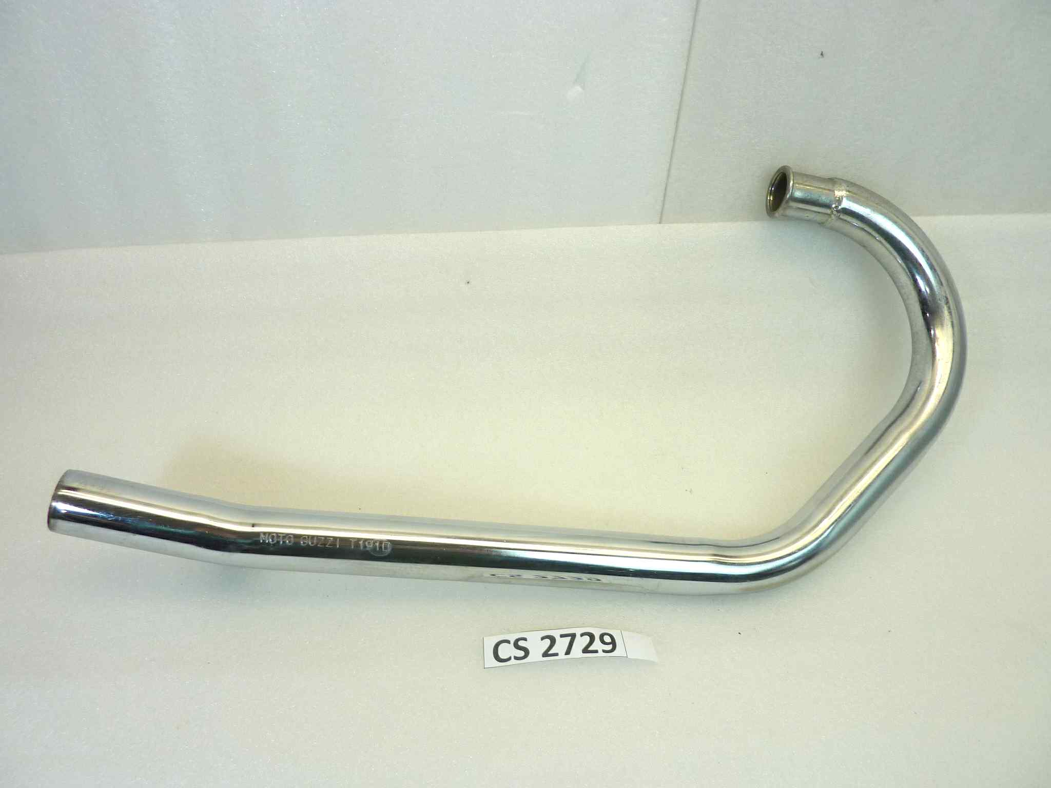 Collettore di scarico Guzzi V65 V75 PA Strada Targa 65 GT destro cod 19120765 GU19120765 NUOVO fondo di magazzino, vedi foto LEGGI DESCRIZIONE