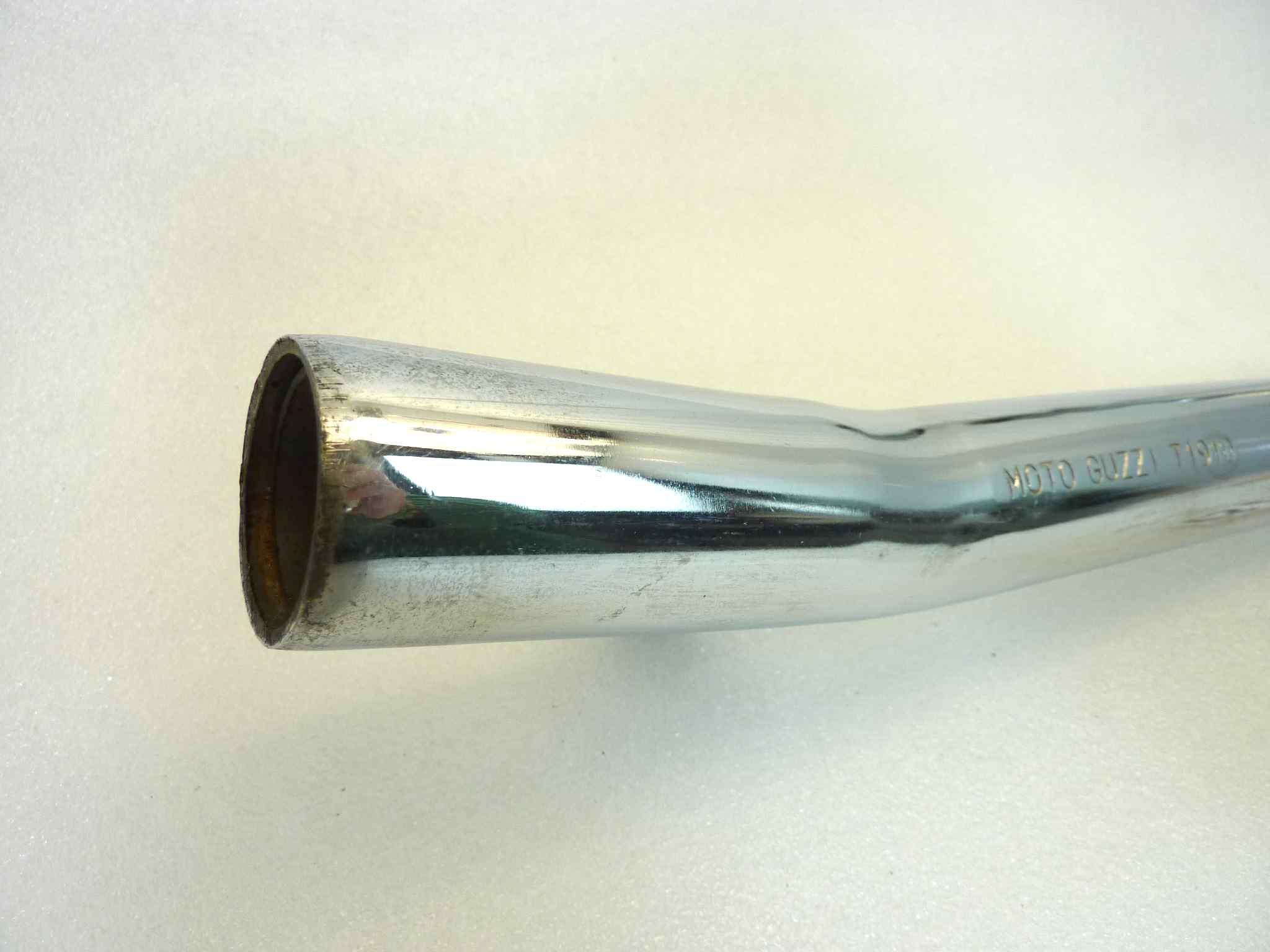 Collettore di scarico Guzzi V65 V75 PA Strada Targa 65 GT destro cod 19120765 GU19120765 NUOVO fondo di magazzino, vedi foto LEGGI DESCRIZIONE - immagine 4