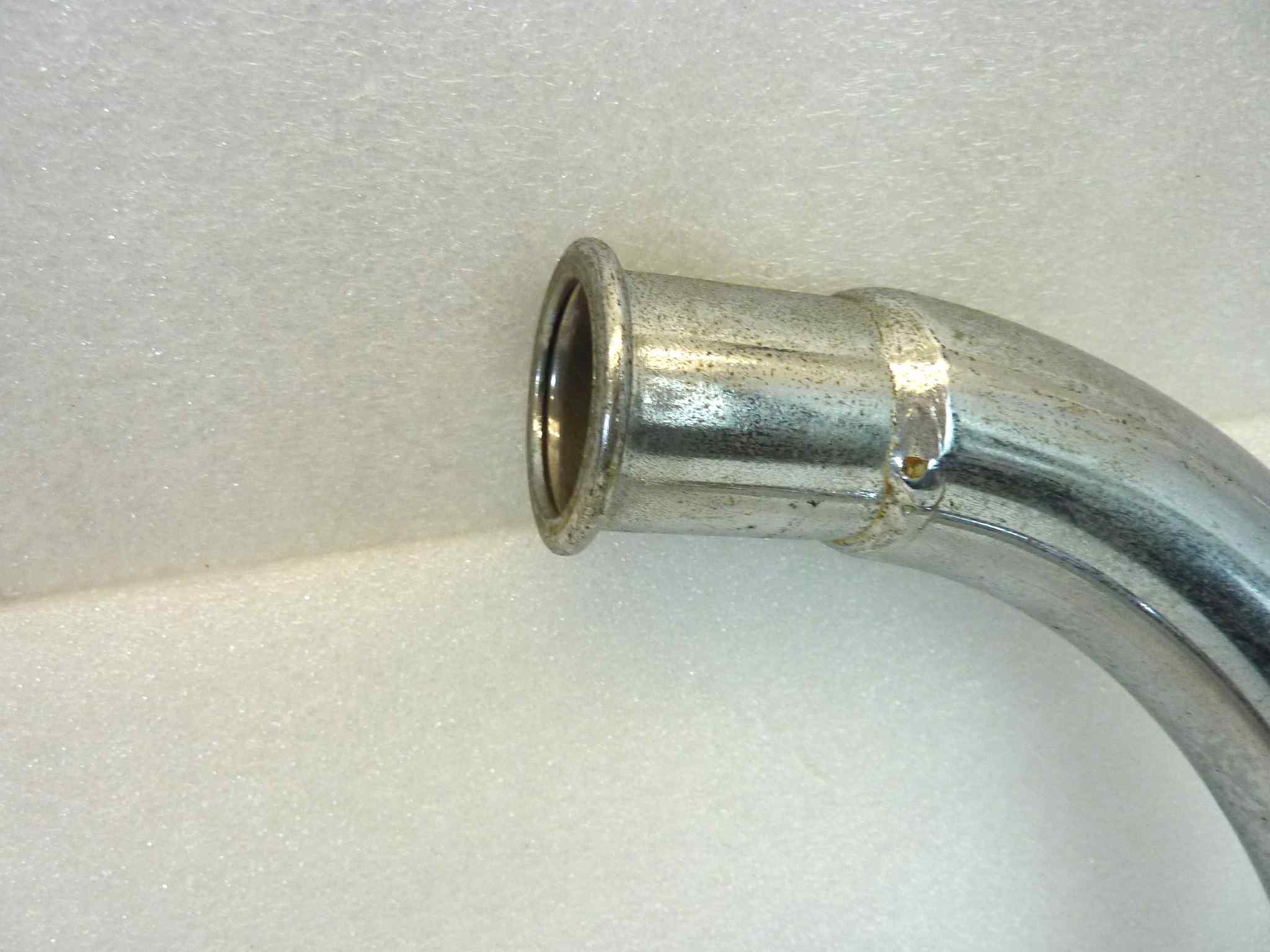 Collettore di scarico Guzzi V65 V75 PA Strada Targa 65 GT destro cod 19120765 GU19120765 NUOVO fondo di magazzino, vedi foto LEGGI DESCRIZIONE - immagine 6