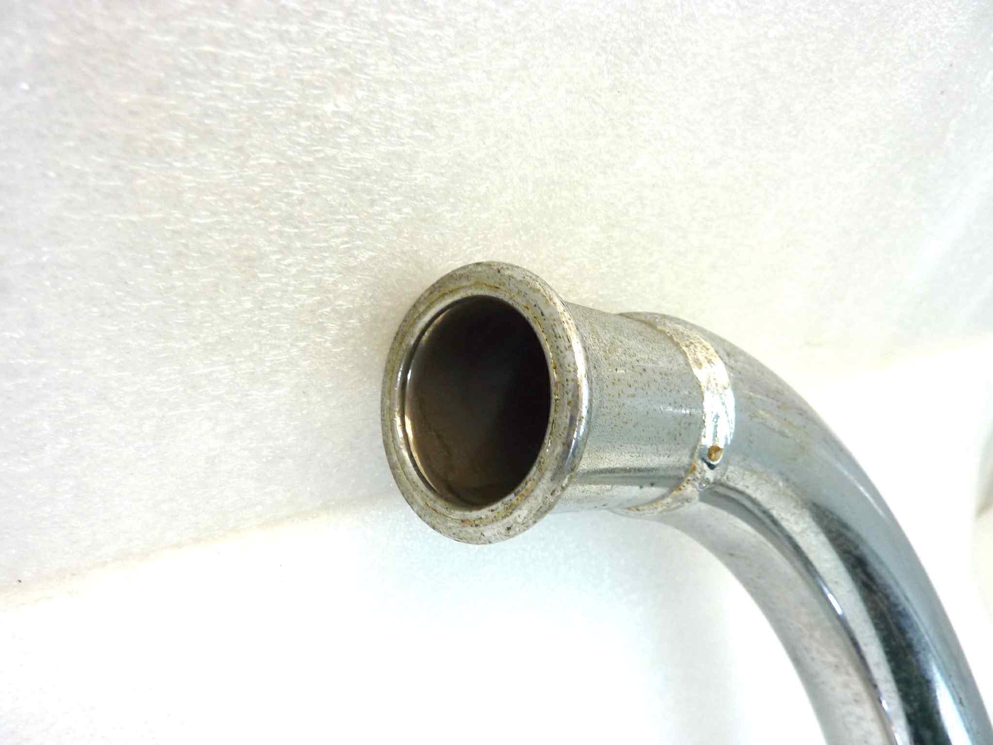 Collettore di scarico Guzzi V65 V75 PA Strada Targa 65 GT destro cod 19120765 GU19120765 NUOVO fondo di magazzino, vedi foto LEGGI DESCRIZIONE - immagine 7