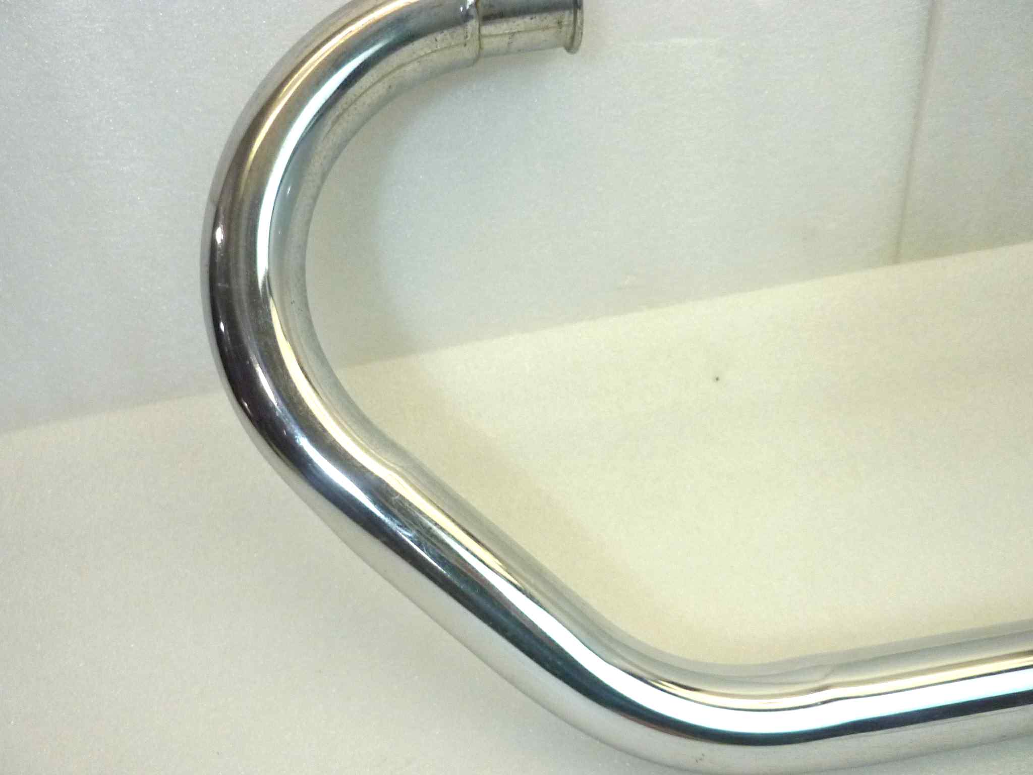Collettore di scarico Guzzi V65 V75 PA Strada Targa 65 GT destro cod 19120765 GU19120765 NUOVO fondo di magazzino, vedi foto LEGGI DESCRIZIONE - immagine 13
