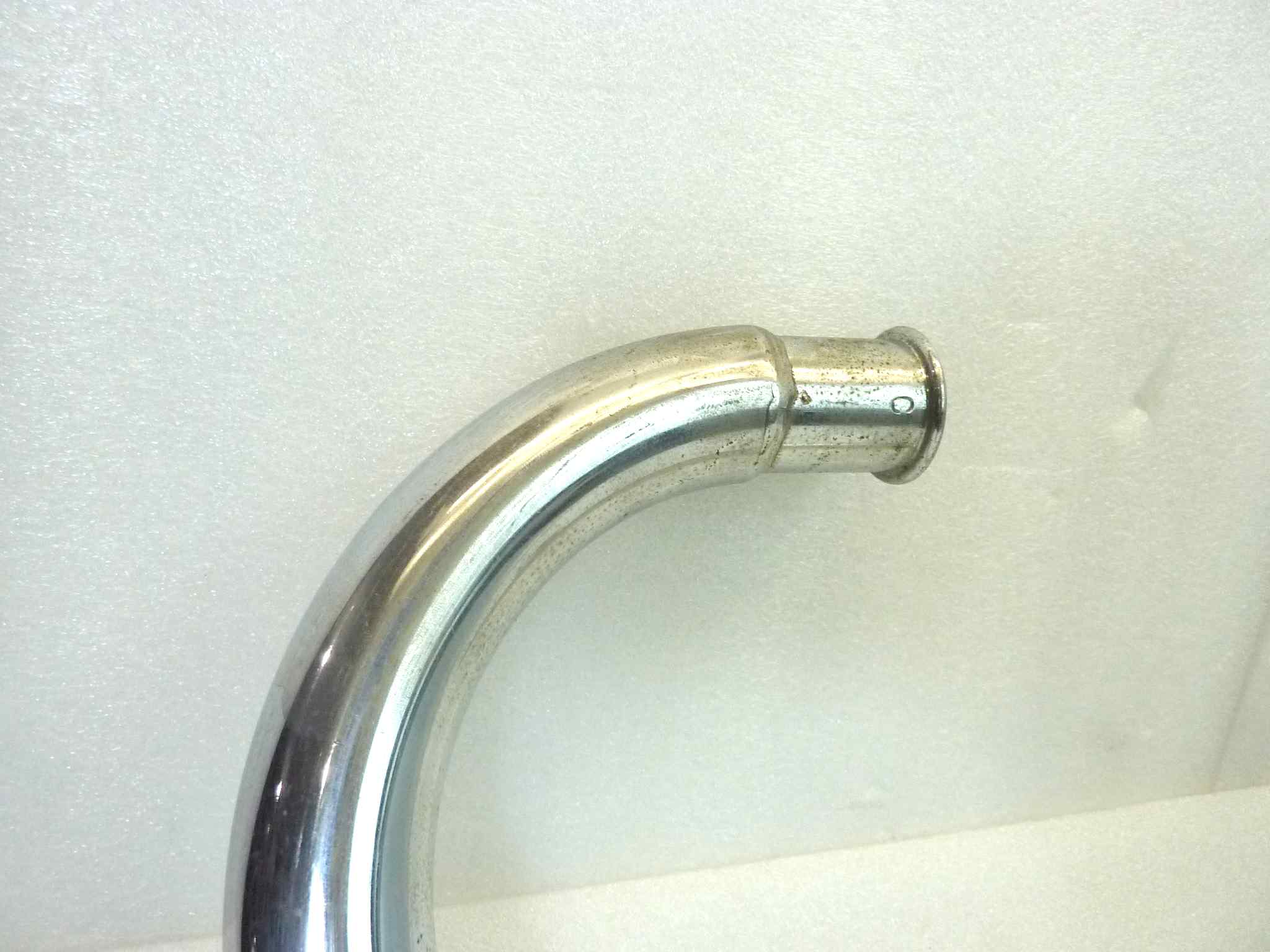 Collettore di scarico Guzzi V65 V75 PA Strada Targa 65 GT destro cod 19120765 GU19120765 NUOVO fondo di magazzino, vedi foto LEGGI DESCRIZIONE - immagine 14