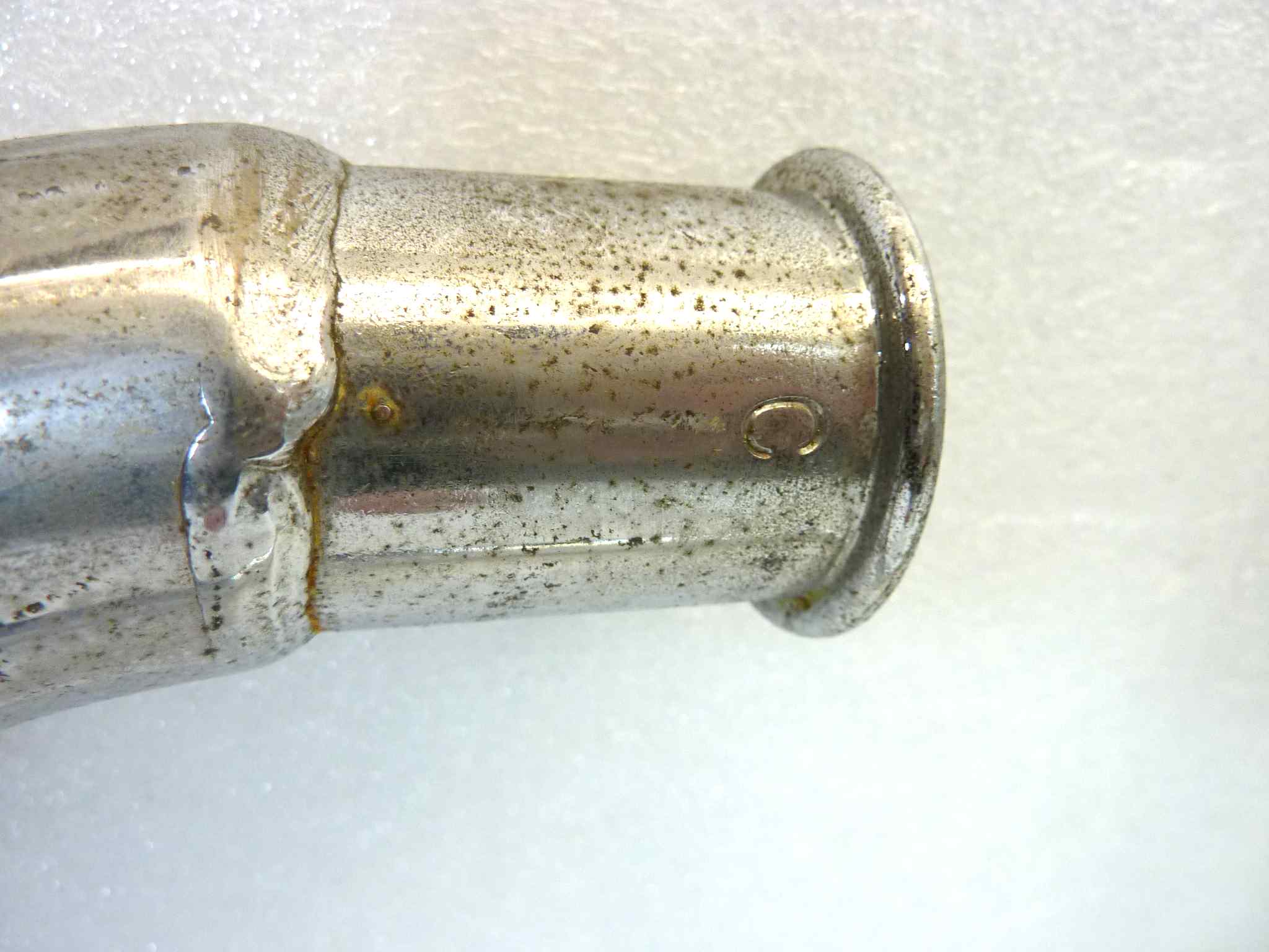 Collettore di scarico Guzzi V65 V75 PA Strada Targa 65 GT destro cod 19120765 GU19120765 NUOVO fondo di magazzino, vedi foto LEGGI DESCRIZIONE - immagine 15