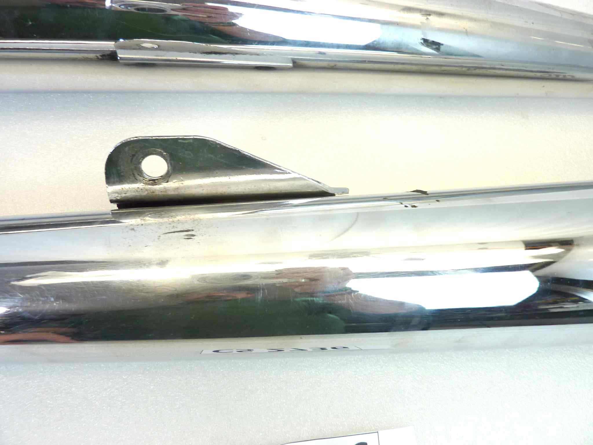 Coppia marmitte Sito TPSI 2558 Guzzi V65 Custom silenziatore scarico terminale muffler - immagine 8