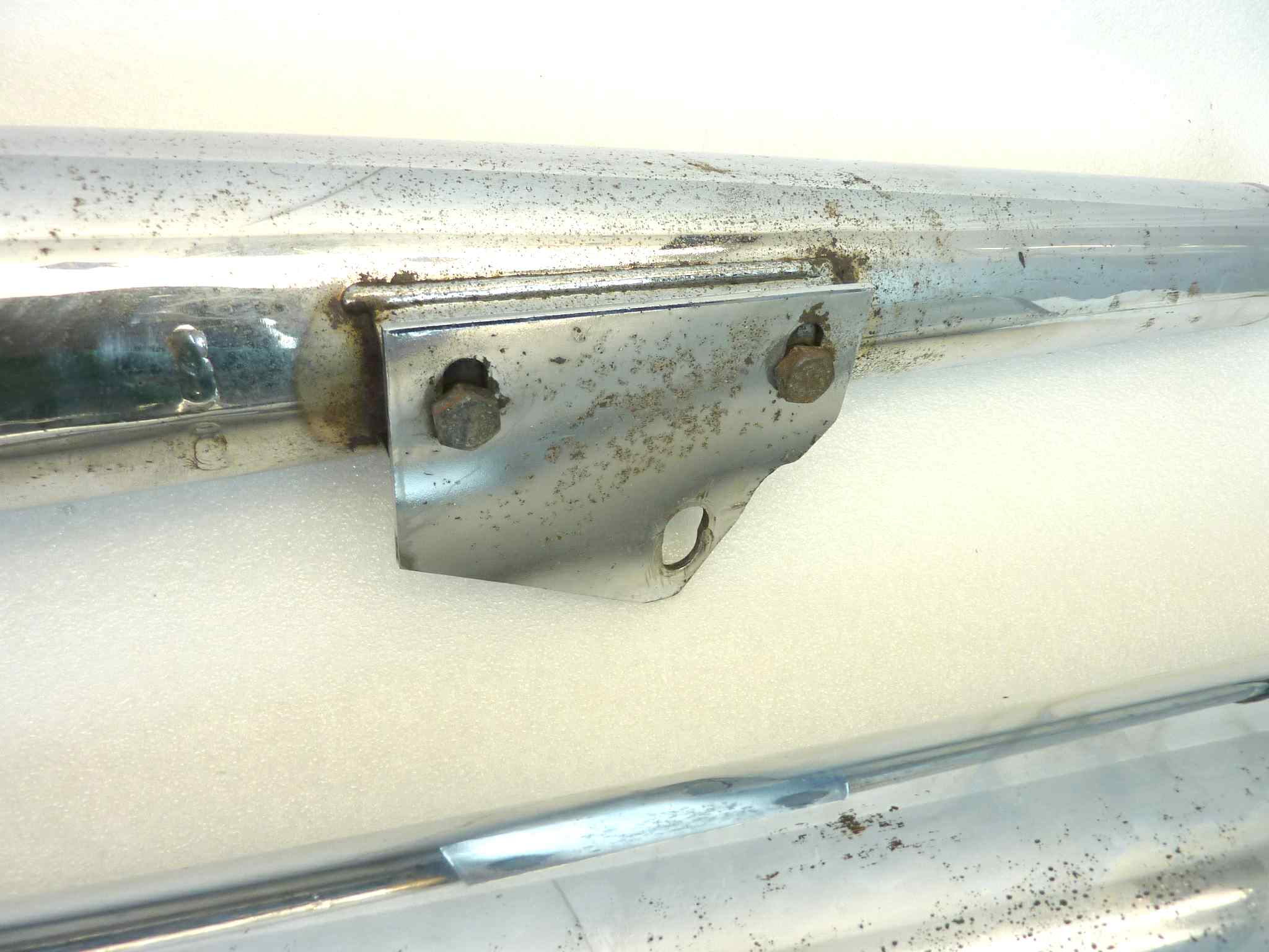 Coppia marmitte Sito TPSI 2558 Guzzi V65 Custom silenziatore scarico terminale muffler - immagine 13