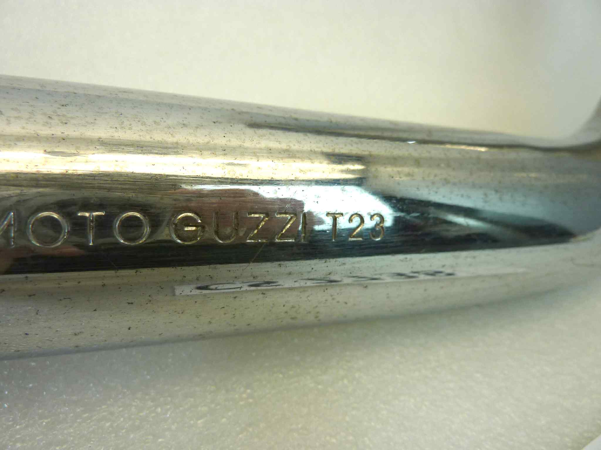 Collettore di scarico Moto Guzzi V65 Florida T23 diametro 42,6 mm - immagine 2