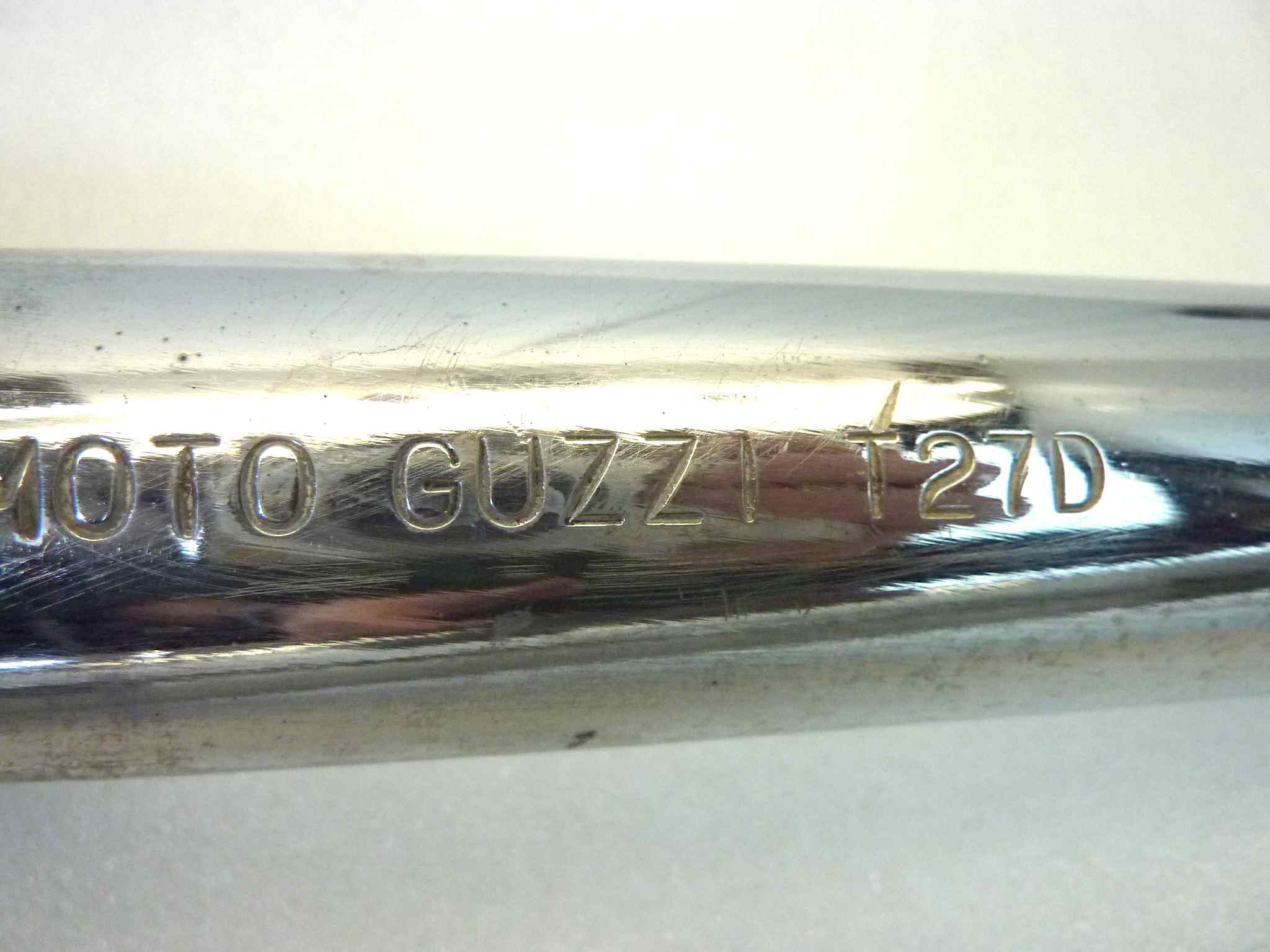Coppia collettori di scarico Guzzi T27D T27S V35 Imola 1 2 V65 Lario 4V V50 Monza diametro 38/39 mm - immagine 3
