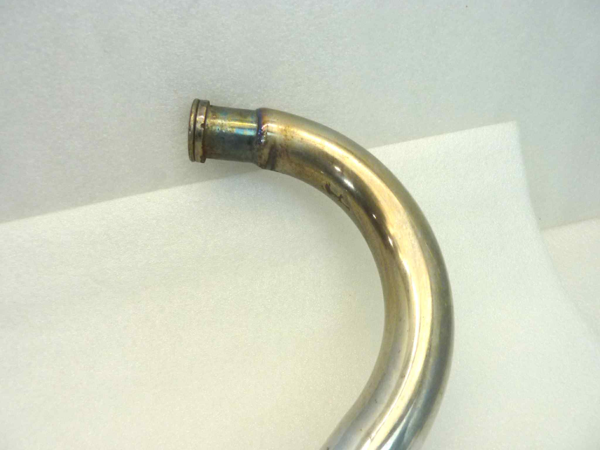 Coppia collettori di scarico Guzzi T27D T27S V35 Imola 1 2 V65 Lario 4V V50 Monza diametro 38/39 mm - immagine 8