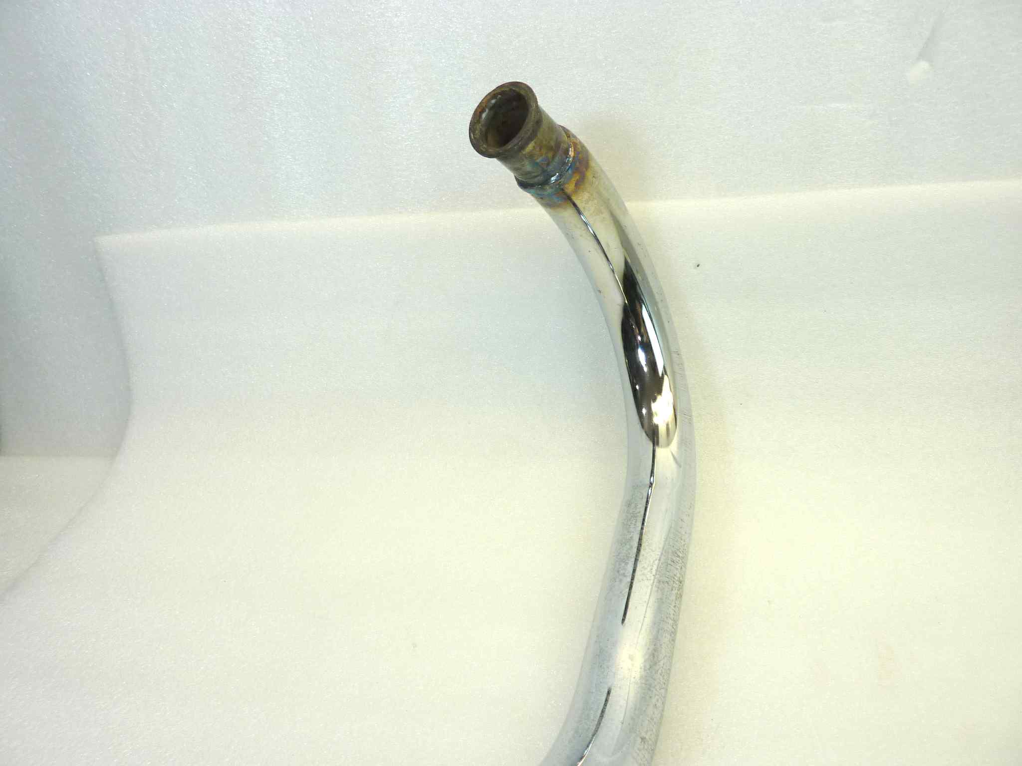 Collettore di scarico Moto Guzzi V35 Custom sinistro diametro finale 36 mm - immagine 8