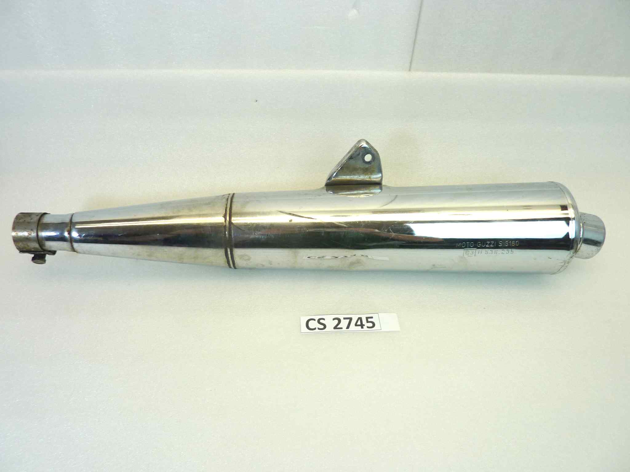 Marmitta Moto Guzzi Nevada 350 750 sinistro Lafranconi 11 S3160 B 536235 silenziatore scarico terminale muffler