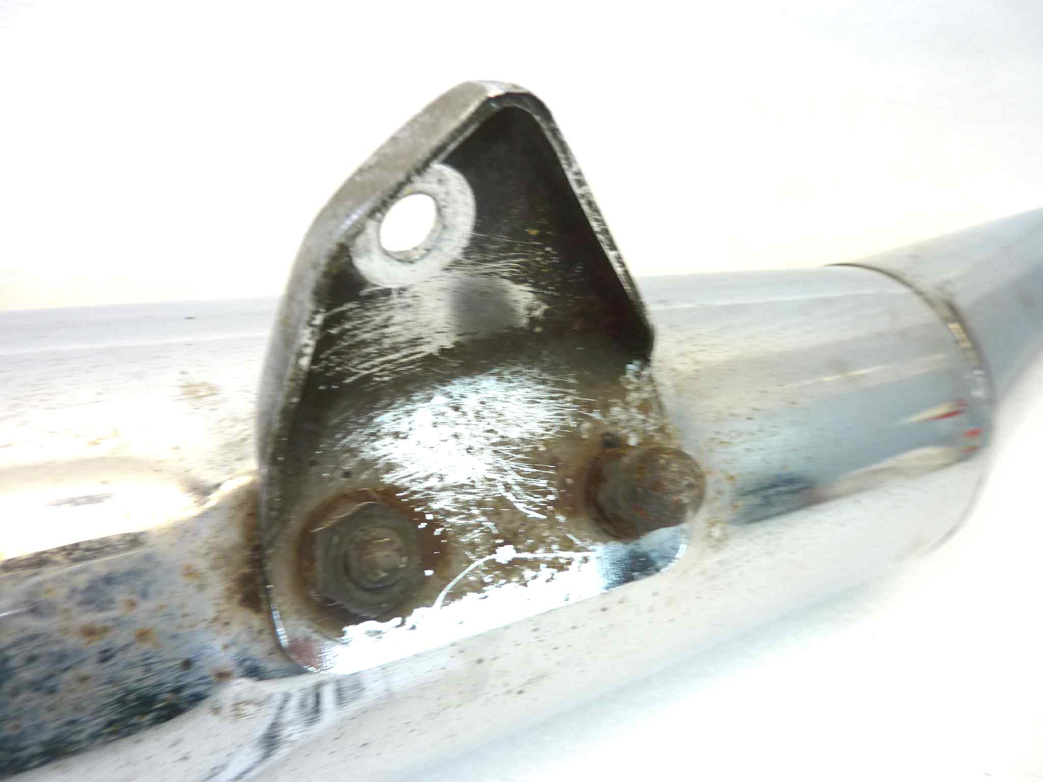 Marmitta Moto Guzzi Nevada 350 750 sinistro Lafranconi 11 S3160 B 536235 silenziatore scarico terminale muffler - immagine 9
