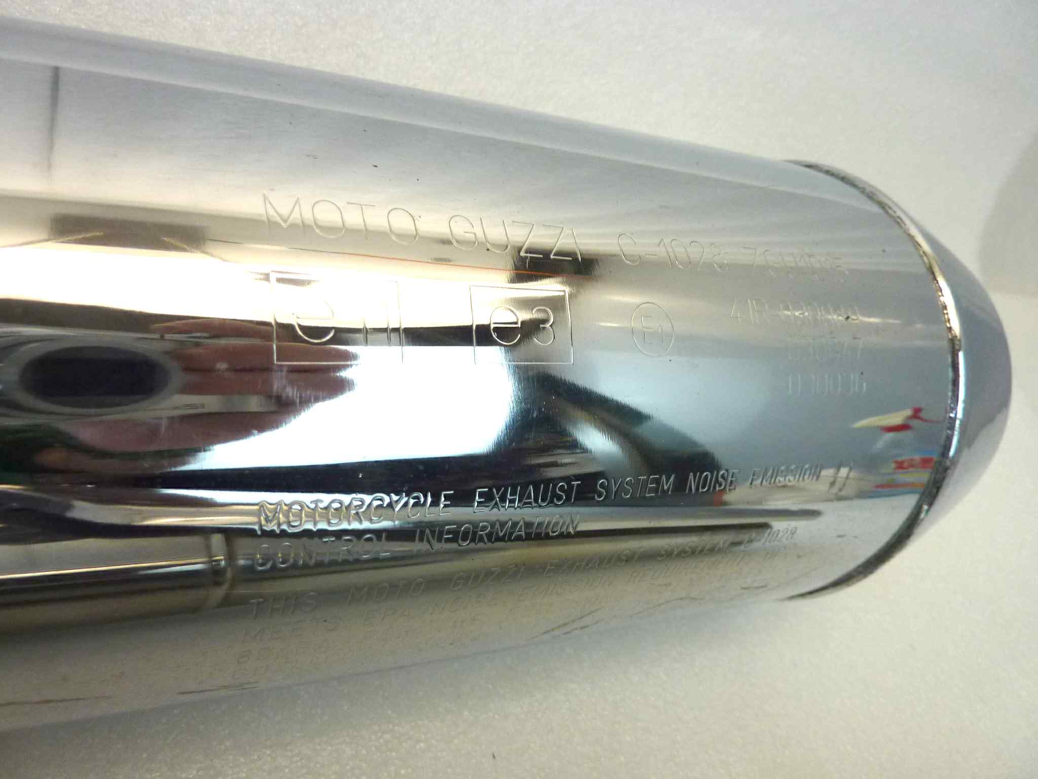 Coppia marmitte Guzzi Nevada 350 750 C1028 ZGU1015 41R 030089 030047 030036 Lafranconi silenziatore scarico terminale muffler - immagine 6