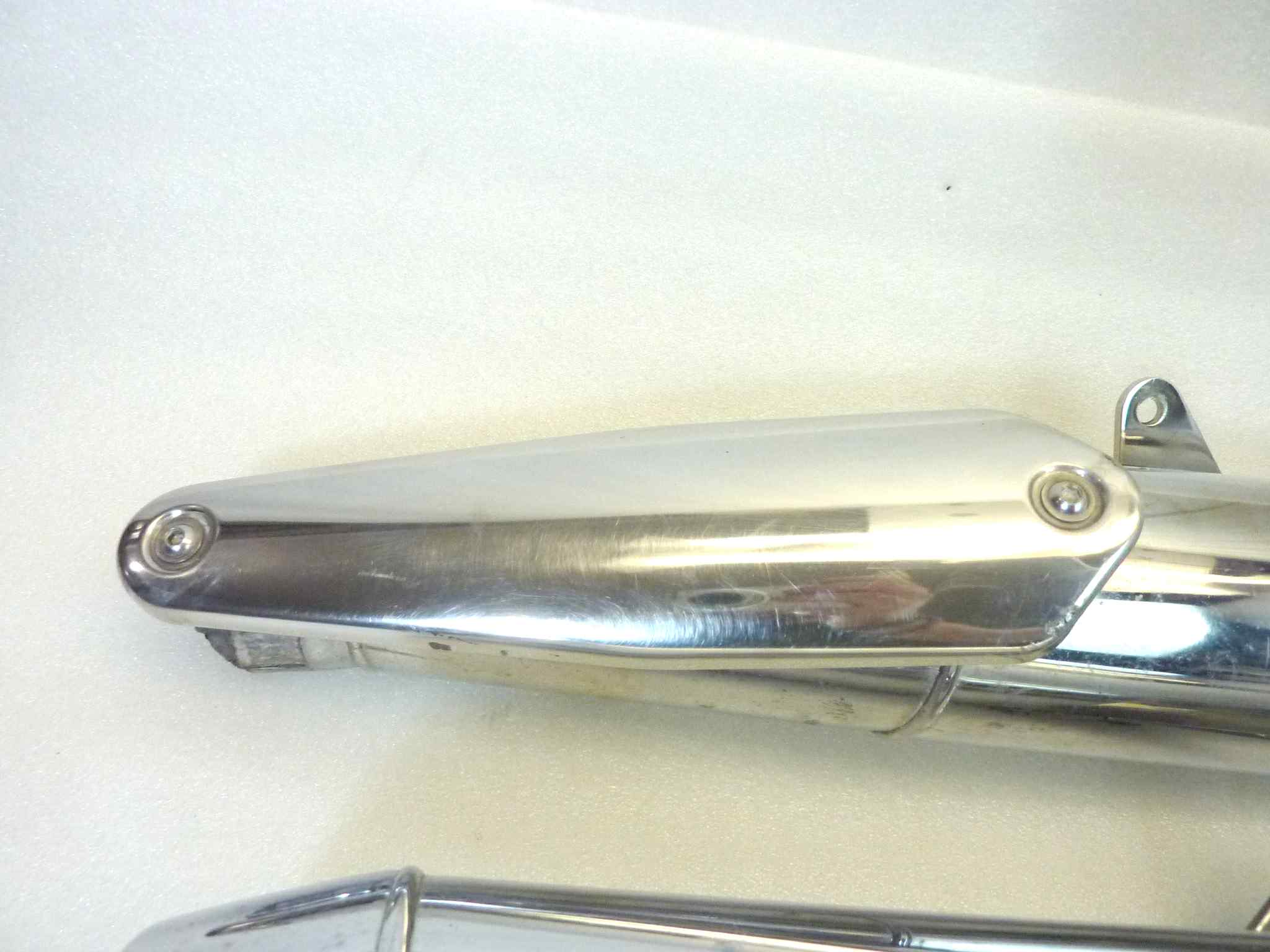 Coppia marmitte Guzzi Nevada 350 750 C1028 ZGU1015 41R 030089 030047 030036 Lafranconi silenziatore scarico terminale muffler - immagine 9
