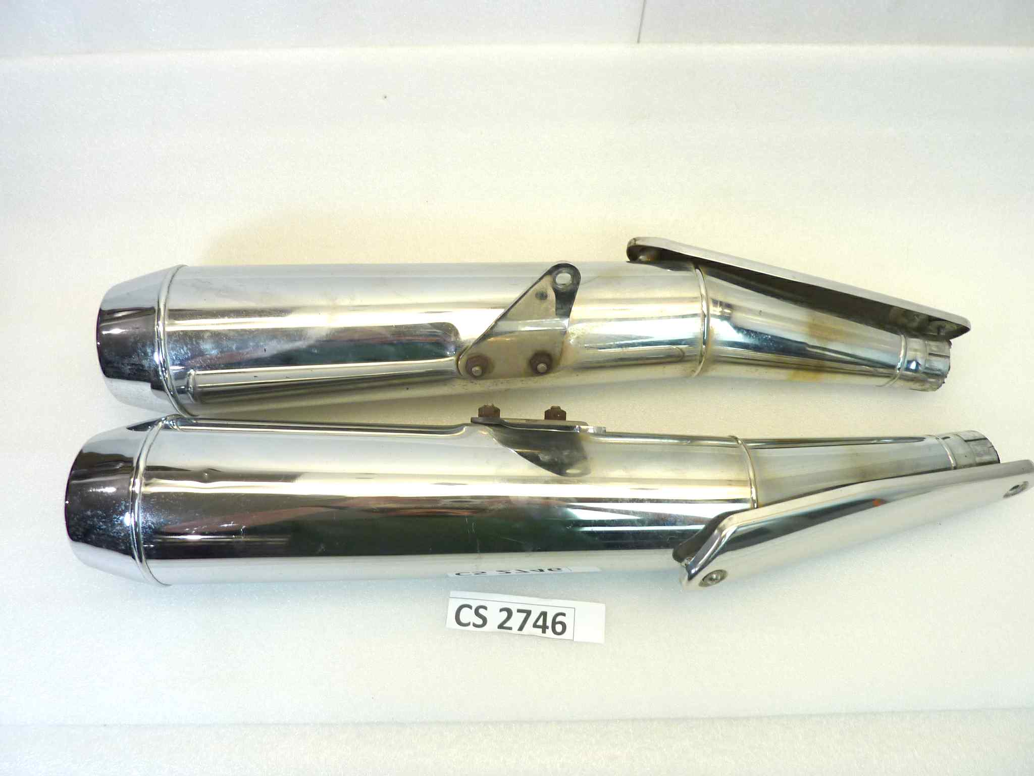 Coppia marmitte Guzzi Nevada 350 750 C1028 ZGU1015 41R 030089 030047 030036 Lafranconi silenziatore scarico terminale muffler - immagine 14