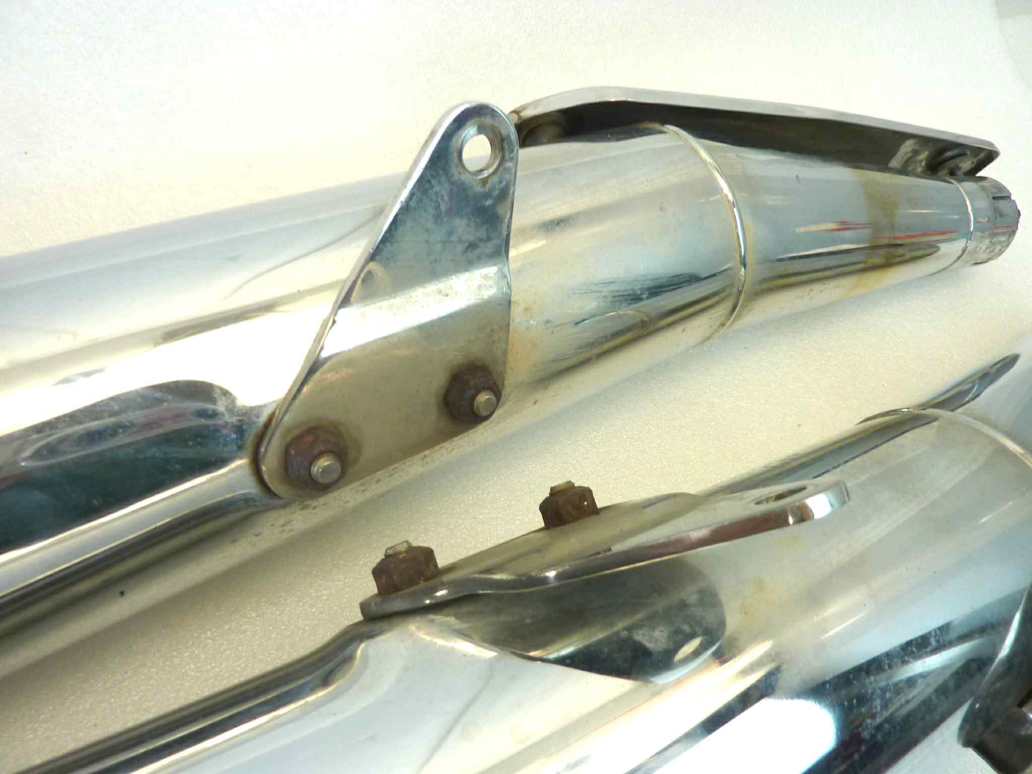 Coppia marmitte Guzzi Nevada 350 750 C1028 ZGU1015 41R 030089 030047 030036 Lafranconi silenziatore scarico terminale muffler - immagine 15