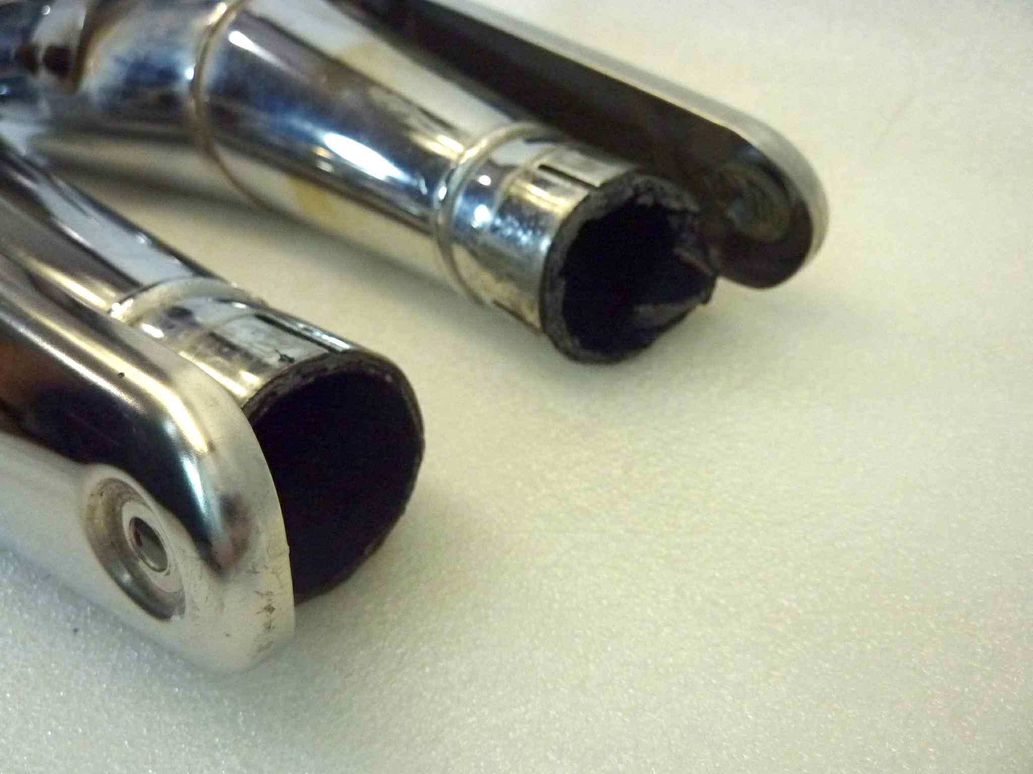 Coppia marmitte Guzzi Nevada 350 750 C1028 ZGU1015 41R 030089 030047 030036 Lafranconi silenziatore scarico terminale muffler - immagine 17