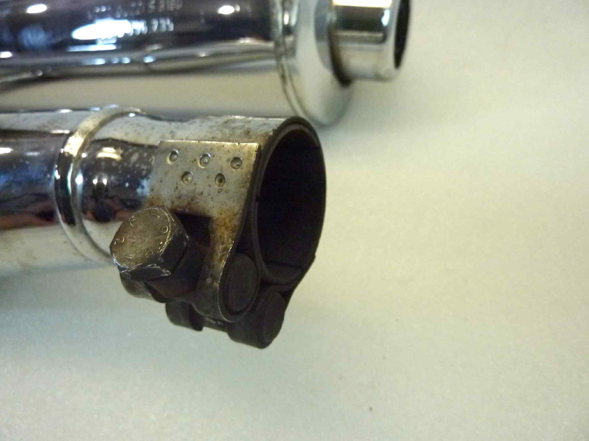 Coppia marmitte Guzzi Nevada 350 750 Lafranconi 21 S3160 B 536235 silenziatore scarico terminale muffler - immagine 7