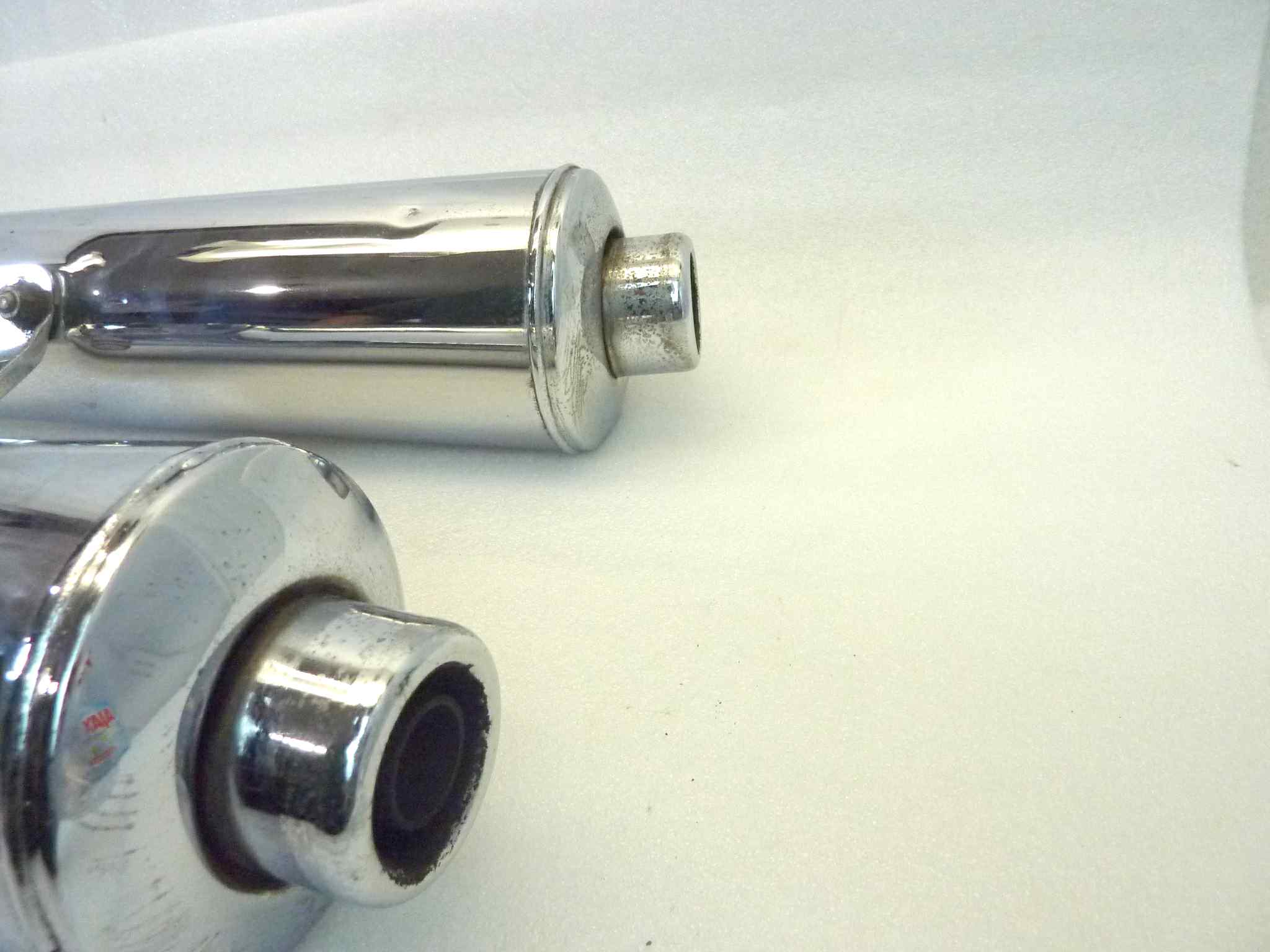 Coppia marmitte Guzzi Nevada 350 750 Lafranconi 21 S3160 B 536235 silenziatore scarico terminale muffler - immagine 12