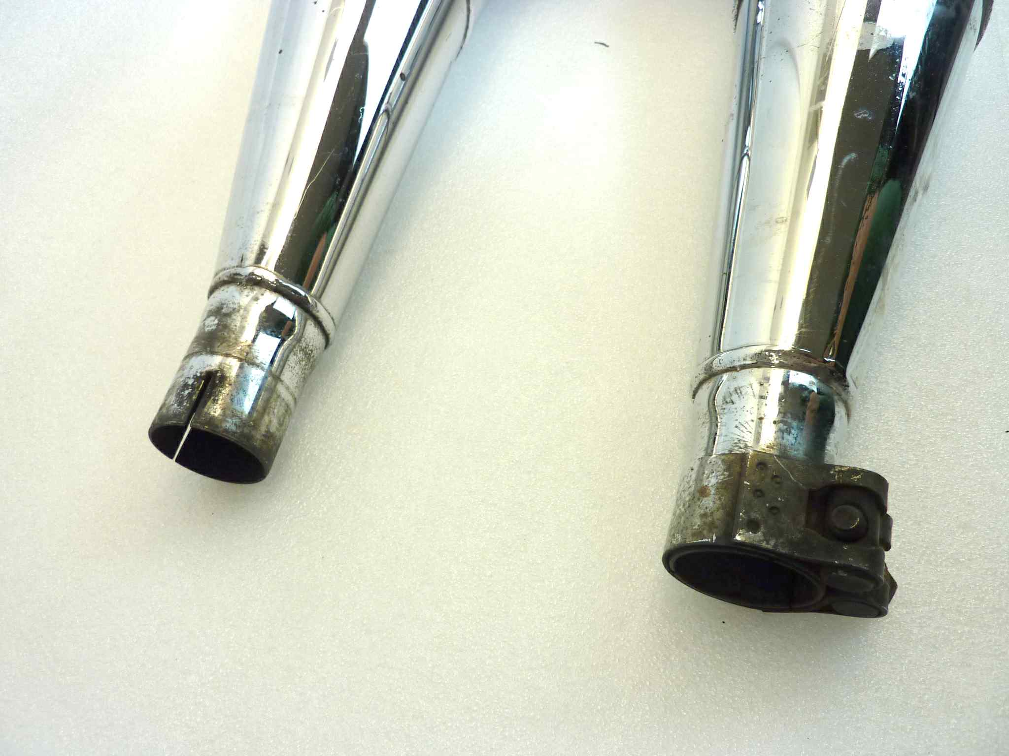 Coppia marmitte Guzzi Nevada 350 750 Lafranconi 21 S3160 B 536235 silenziatore scarico terminale muffler - immagine 13