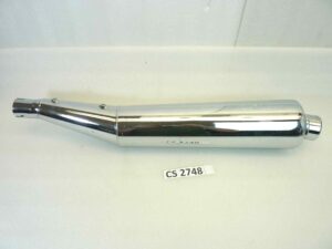 Marmitta Moto Guzzi Nevada 350 750 sinistra Lafraconi 21 S3160 B 536235 silenziatore scarico terminale muffler NUOVO fondo di magazzino, vedi foto LEGGI DESCRIZIONE riporta un difetto evidente sulla cromatura ma rimane nella parte interna
