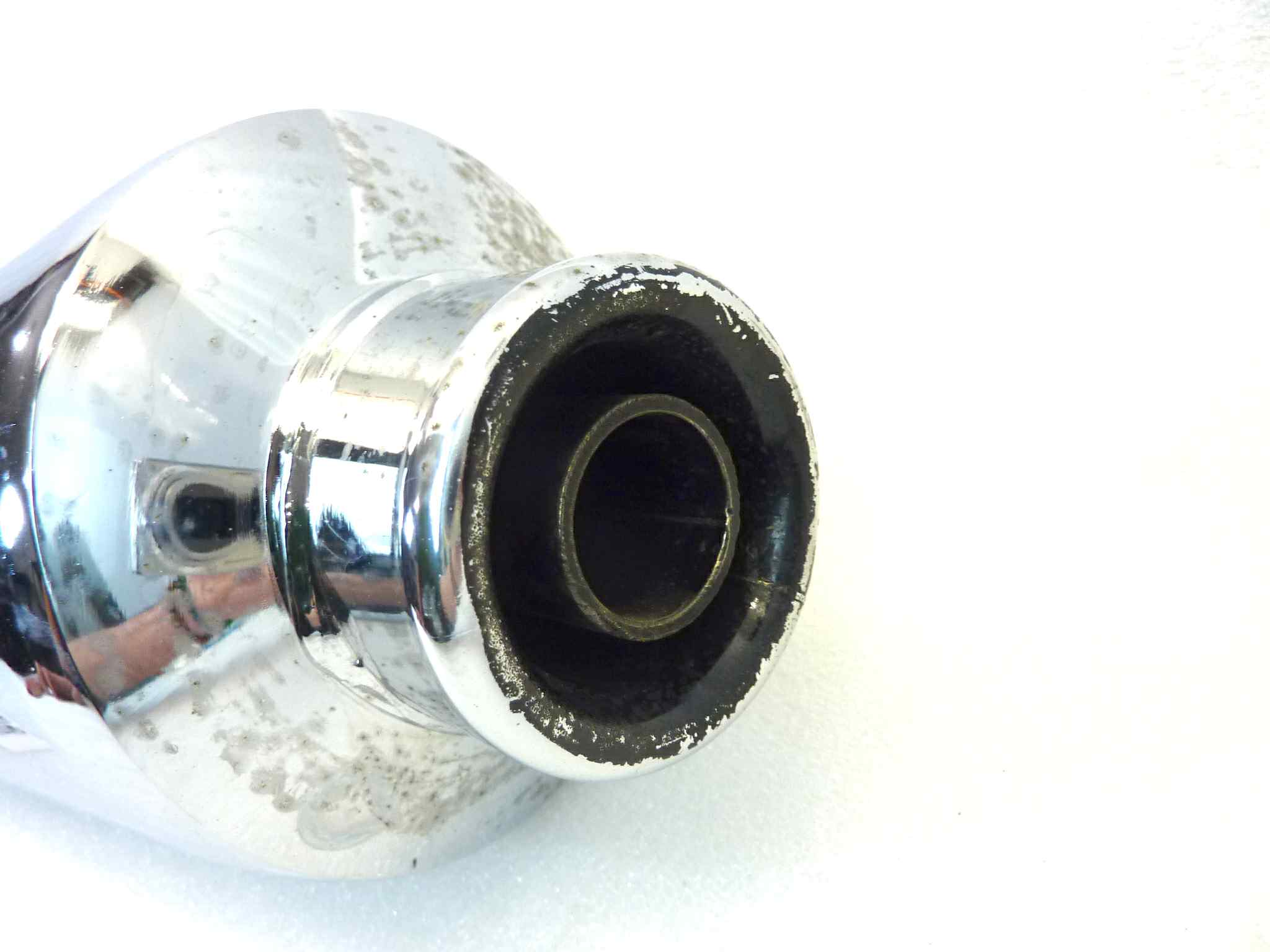 Marmitta Moto Guzzi Nevada 350 750 sinistra Lafraconi 21 S3160 B 536235 silenziatore scarico terminale muffler NUOVO fondo di magazzino, vedi foto LEGGI DESCRIZIONE riporta un difetto evidente sulla cromatura ma rimane nella parte interna - immagine 8