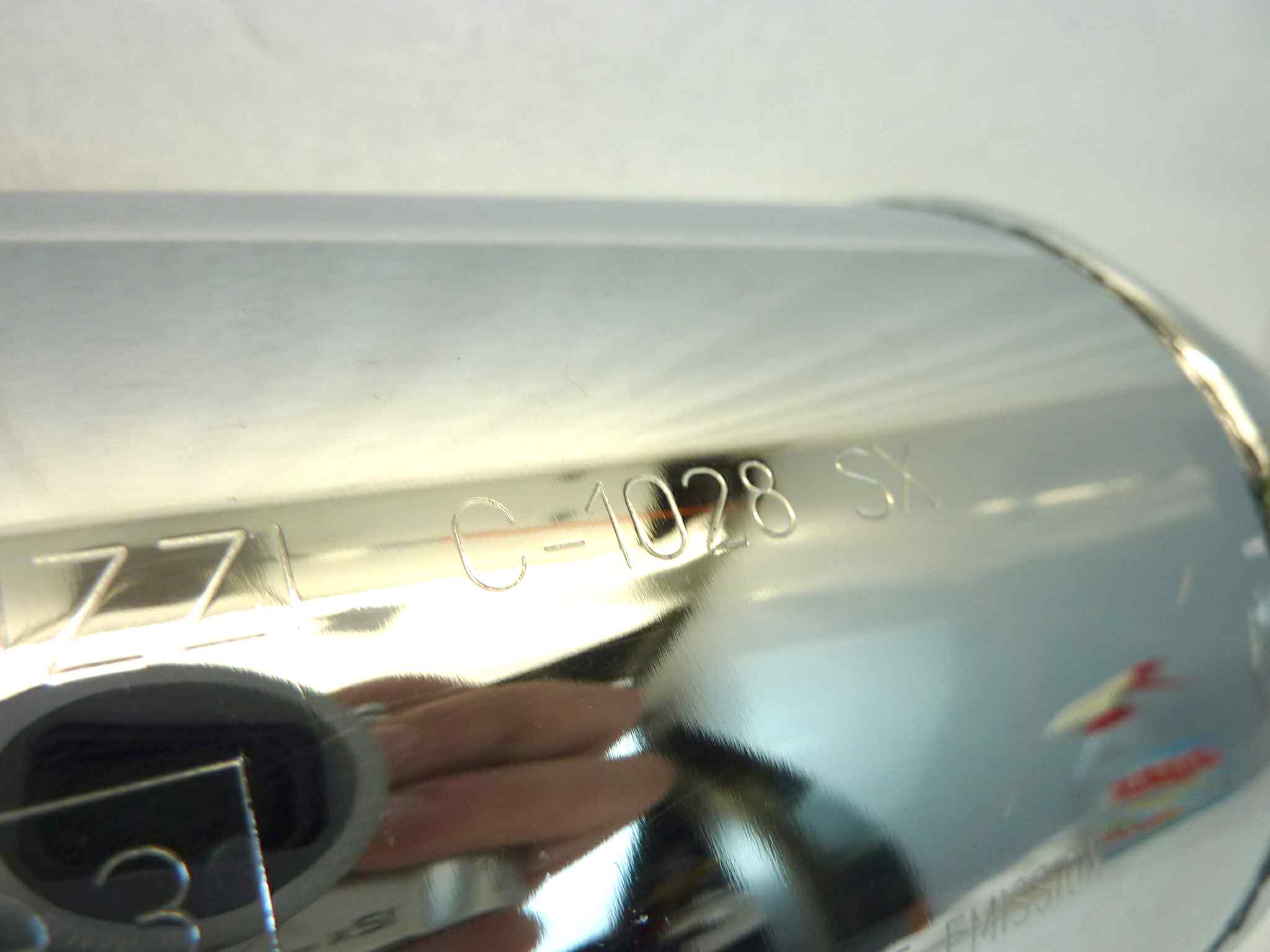 Marmitta Moto Guzzi Breva 750 sinistra C 1028 SX Lafranconi silenziatore scarico terminale muffler - immagine 5