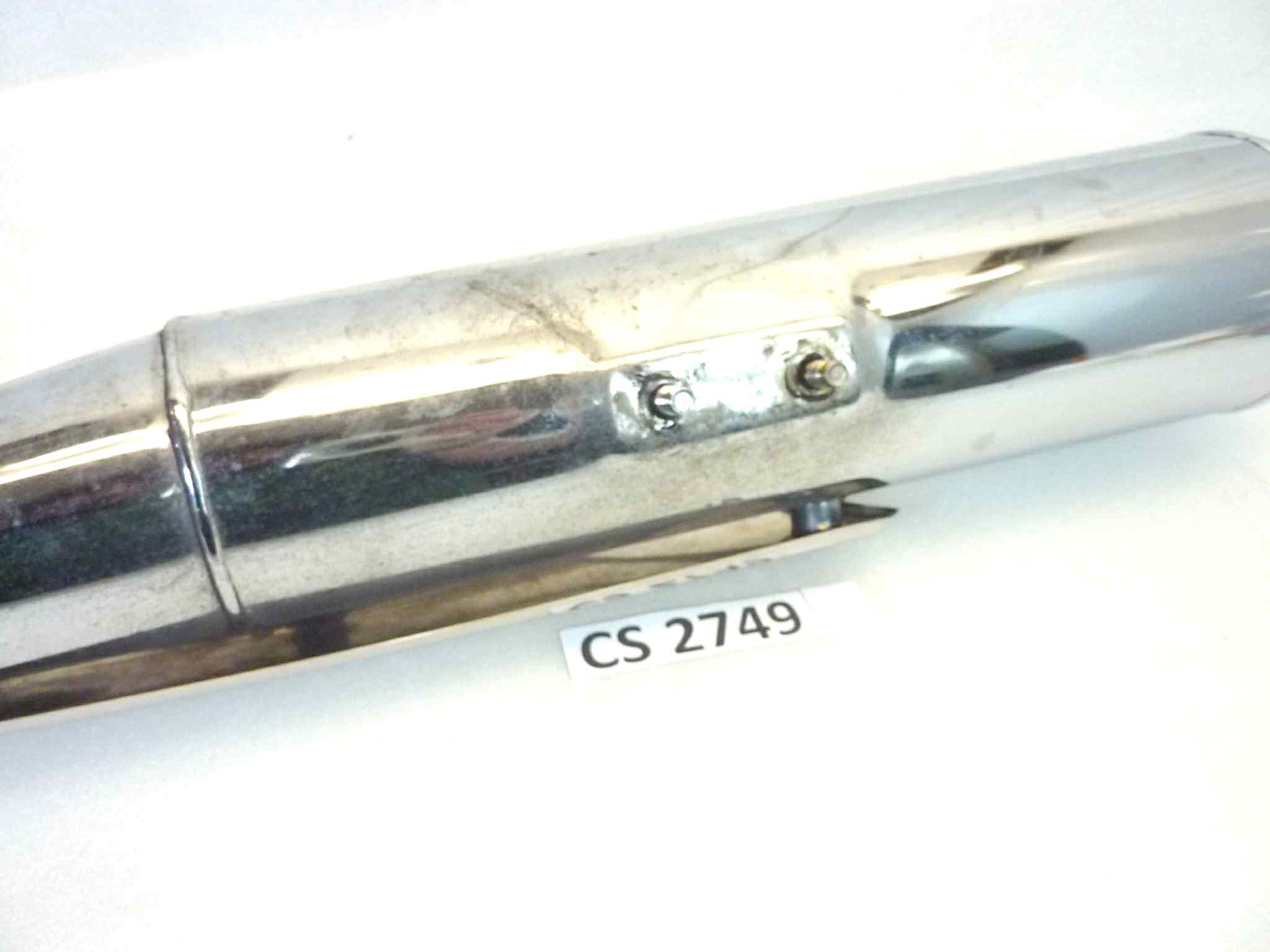 Marmitta Moto Guzzi Breva 750 sinistra C 1028 SX Lafranconi silenziatore scarico terminale muffler - immagine 7