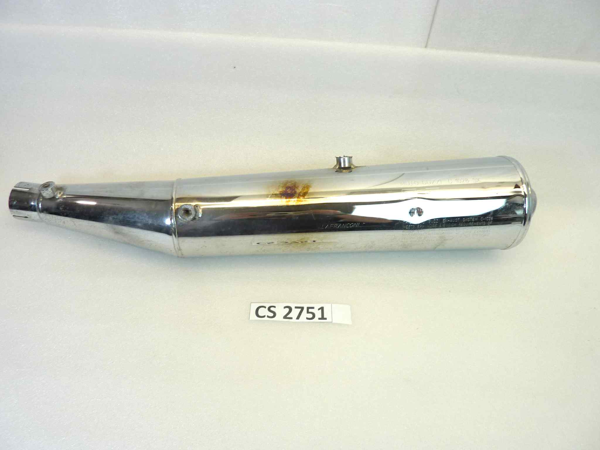 Marmitta Moto Guzzi Breva 750 sinistra C 1028 SX Lafranconi silenziatore scarico terminale muffler