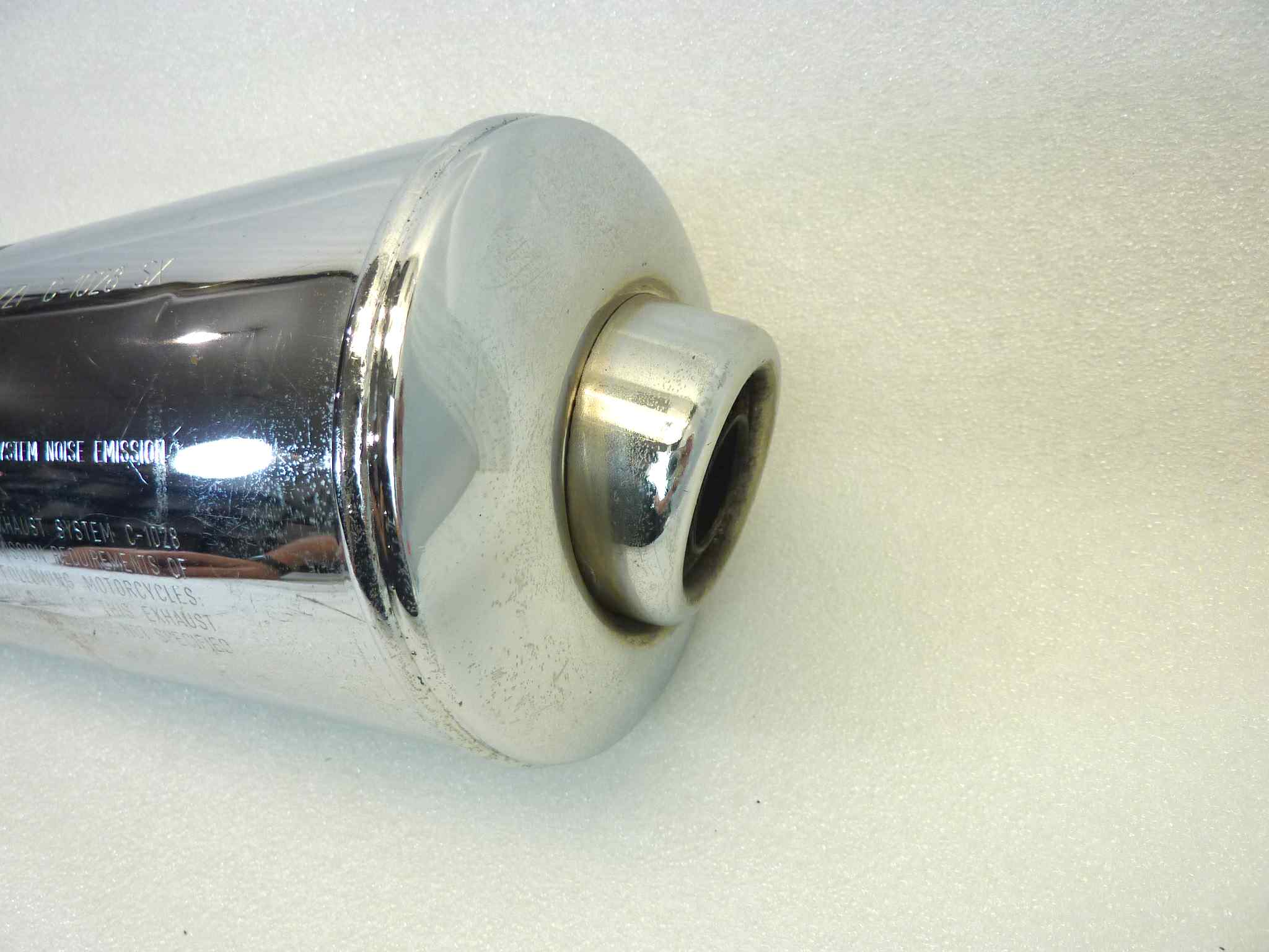 Marmitta Moto Guzzi Breva 750 sinistra C 1028 SX Lafranconi silenziatore scarico terminale muffler - immagine 5