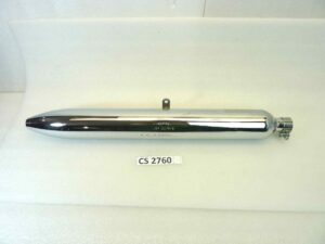 Marmitta Moto Guzzi Stornello 125 silenziatore scarico terminale muffler diametro imbocco 30 mm NUOVO fondo di magazzino, vedi foto LEGGI DESCRIZIONE