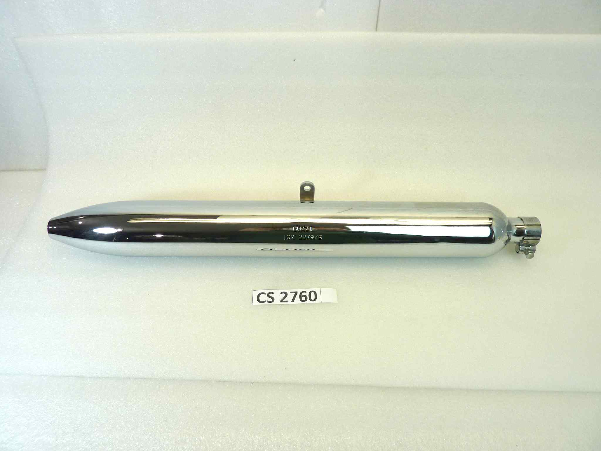Marmitta Moto Guzzi Stornello 125 silenziatore scarico terminale muffler diametro imbocco 30 mm NUOVO fondo di magazzino, vedi foto LEGGI DESCRIZIONE