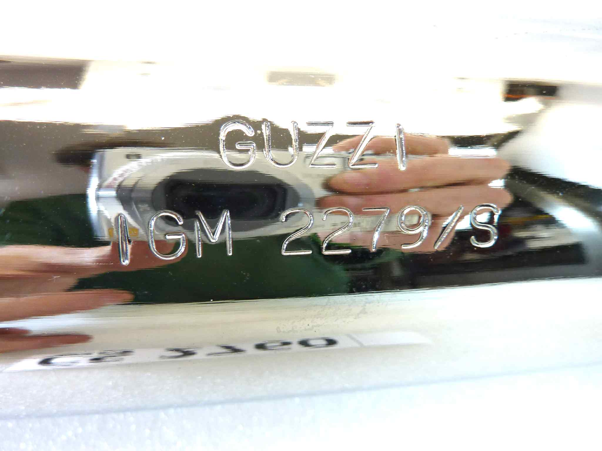 Marmitta Moto Guzzi Stornello 125 silenziatore scarico terminale muffler diametro imbocco 30 mm NUOVO fondo di magazzino, vedi foto LEGGI DESCRIZIONE - immagine 3