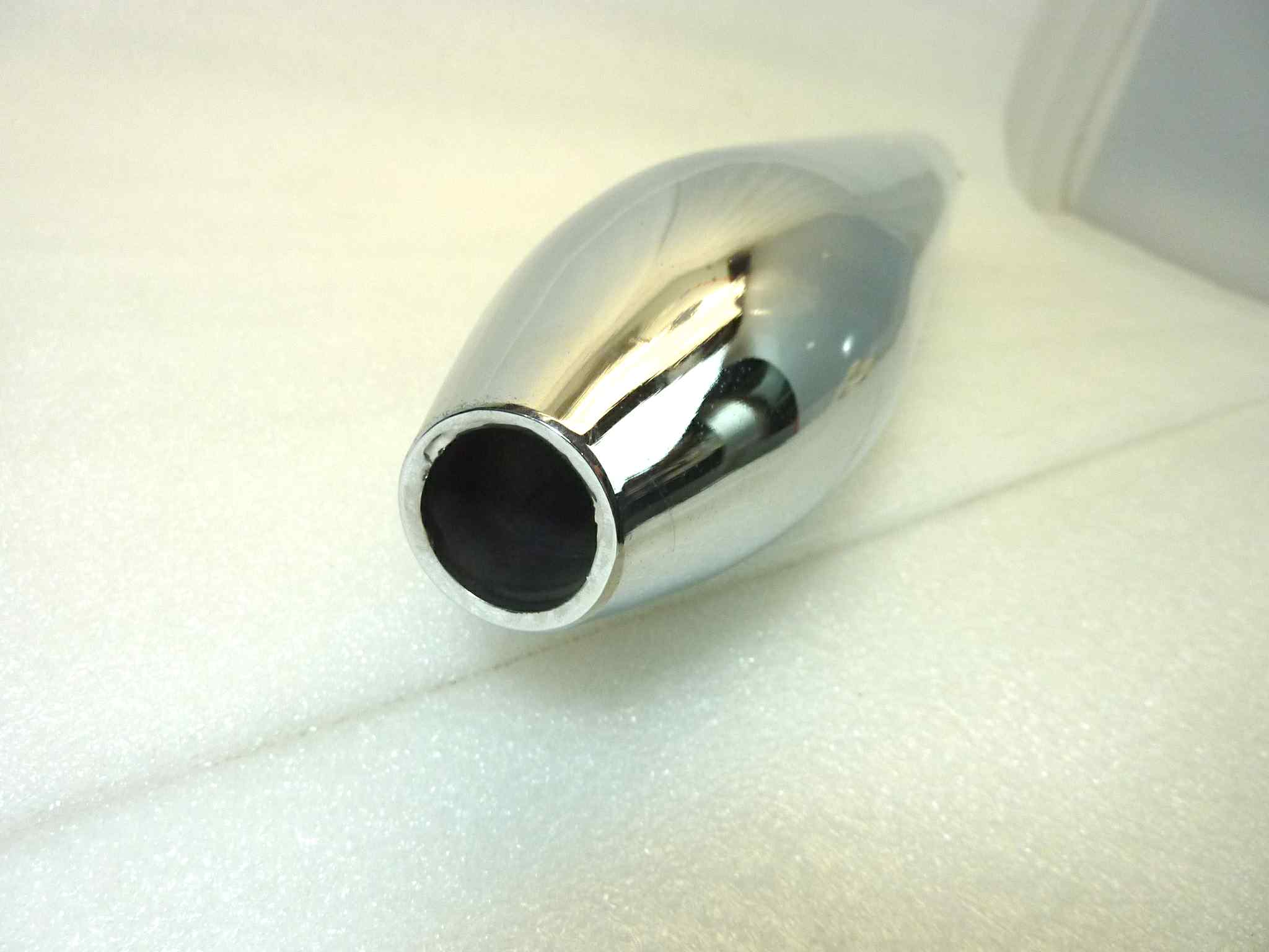 Marmitta Moto Guzzi Stornello 125 silenziatore scarico terminale muffler diametro imbocco 30 mm NUOVO fondo di magazzino, vedi foto LEGGI DESCRIZIONE - immagine 6