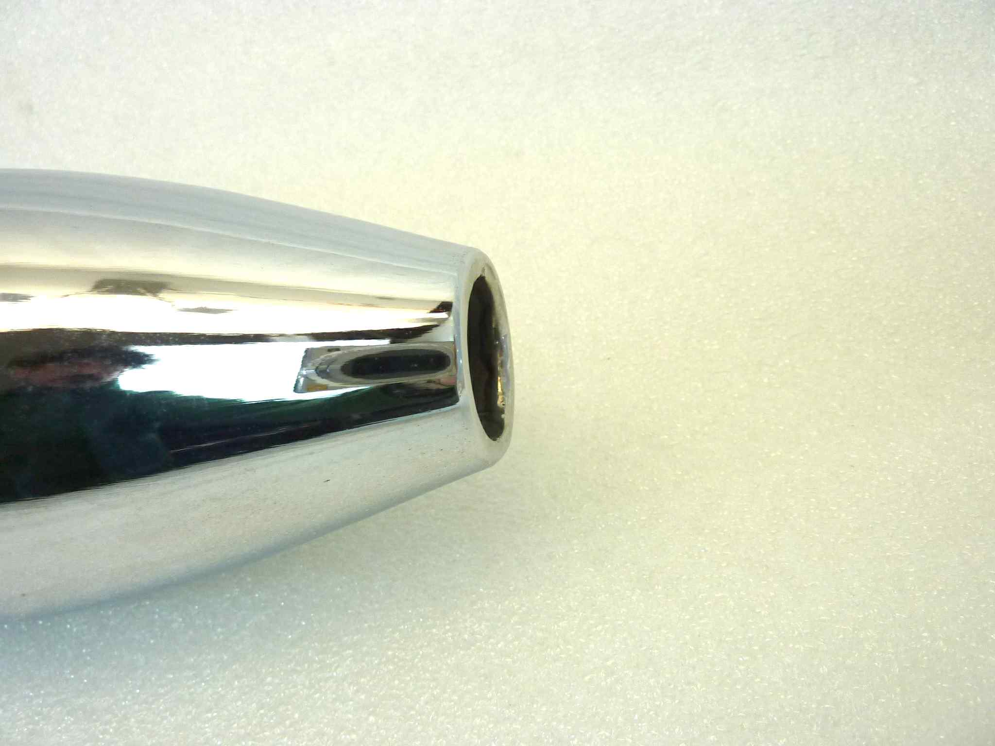 Marmitta Moto Guzzi Stornello 125 silenziatore scarico terminale muffler diametro imbocco 30 mm NUOVO fondo di magazzino, vedi foto LEGGI DESCRIZIONE - immagine 12