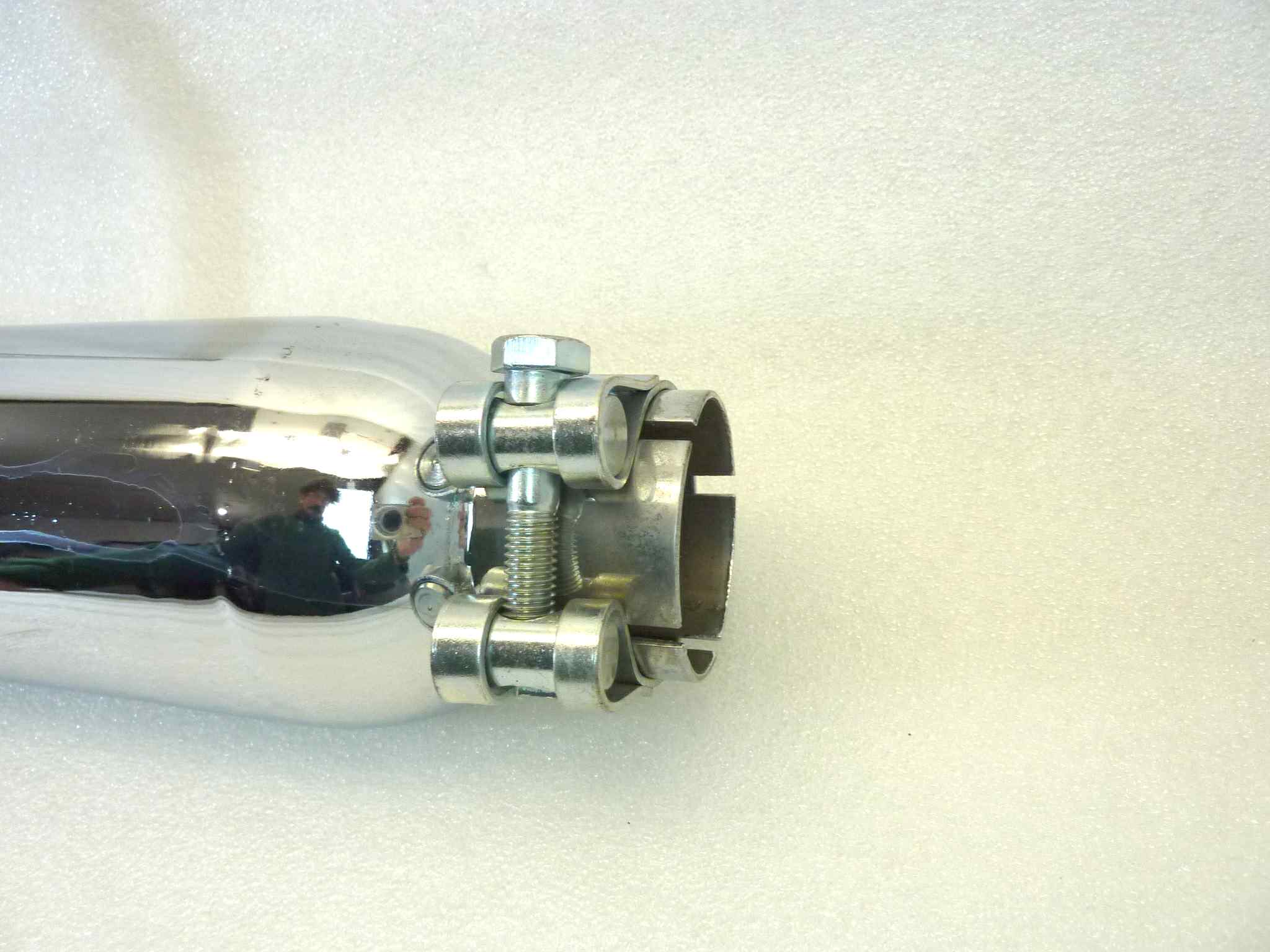 Marmitta Gilera Saturno 500 silenziatore scarico terminale muffler NUOVO fondo di magazzino, vedi foto LEGGI DESCRIZIONE - immagine 4
